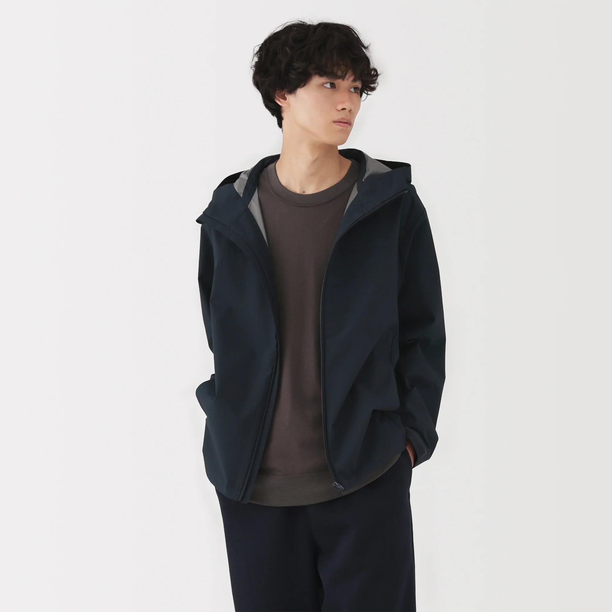 Water Repellent Hooded Jacket - Image 41