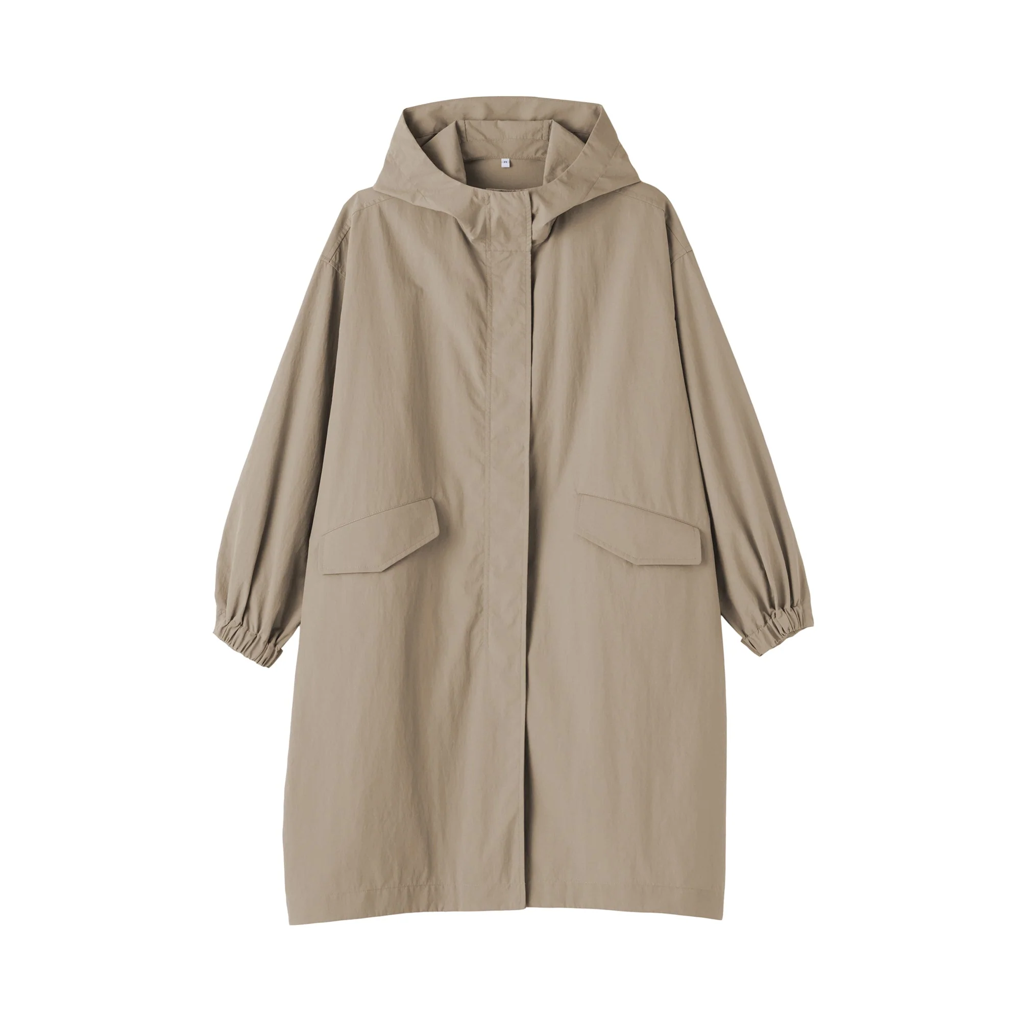 Water Repellent Hooded Long Coat - Image 13
