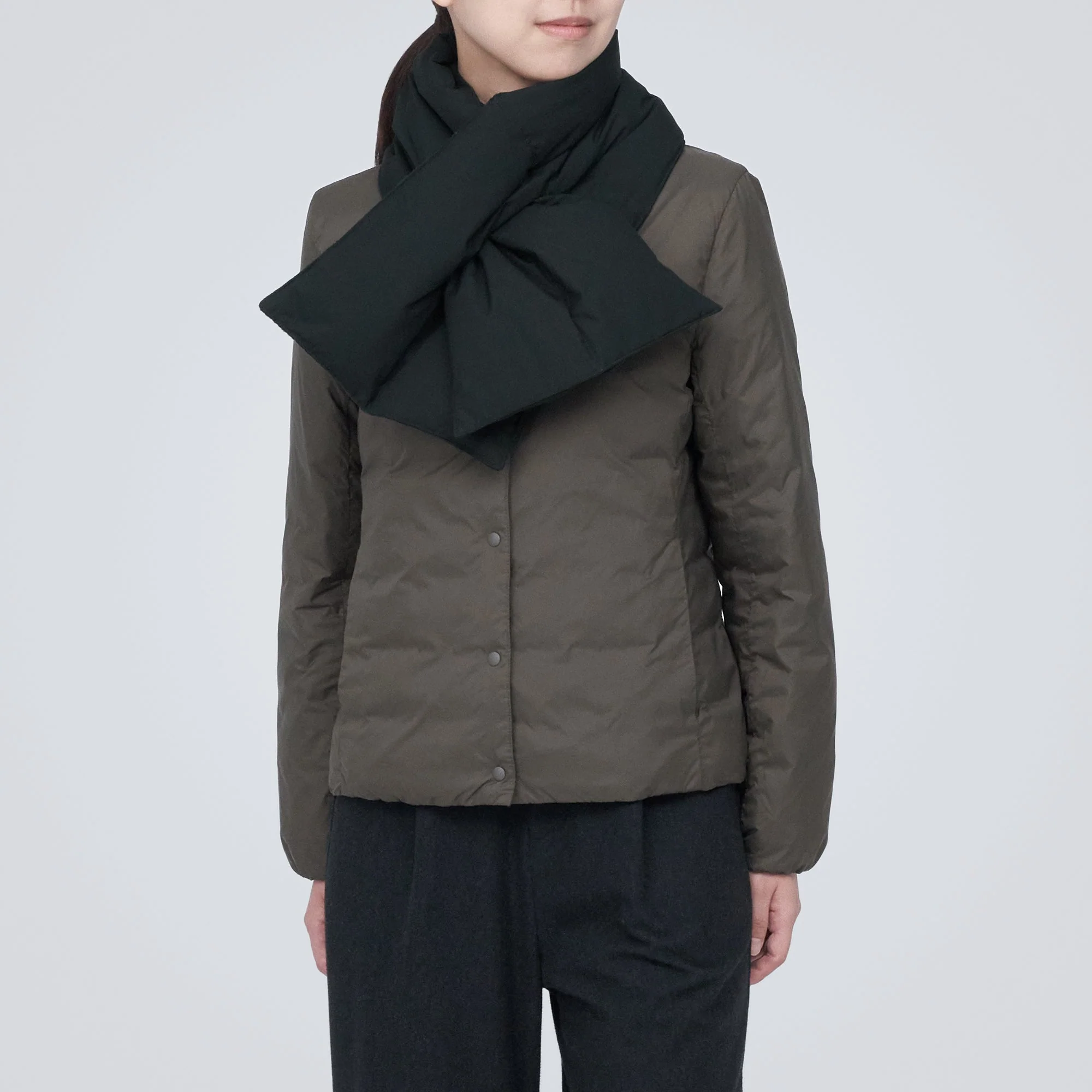 Water Repellent Pocketable Down Stole - Image 11