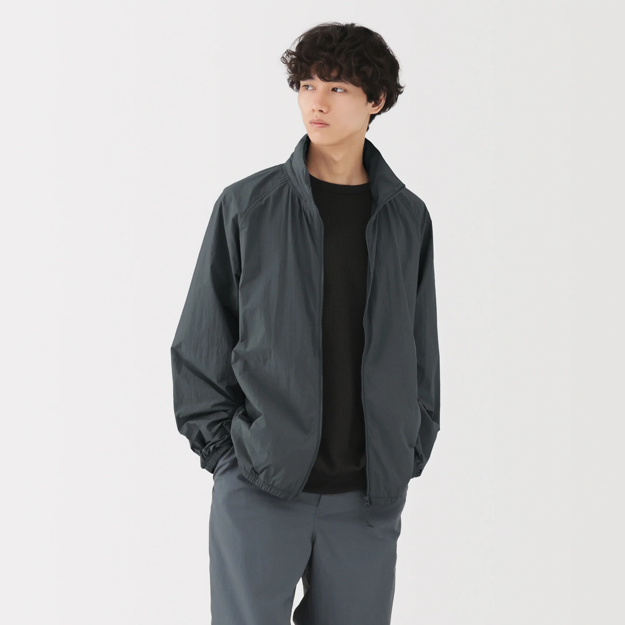 Water Repellent Pocketable Windbreaker - Image 3