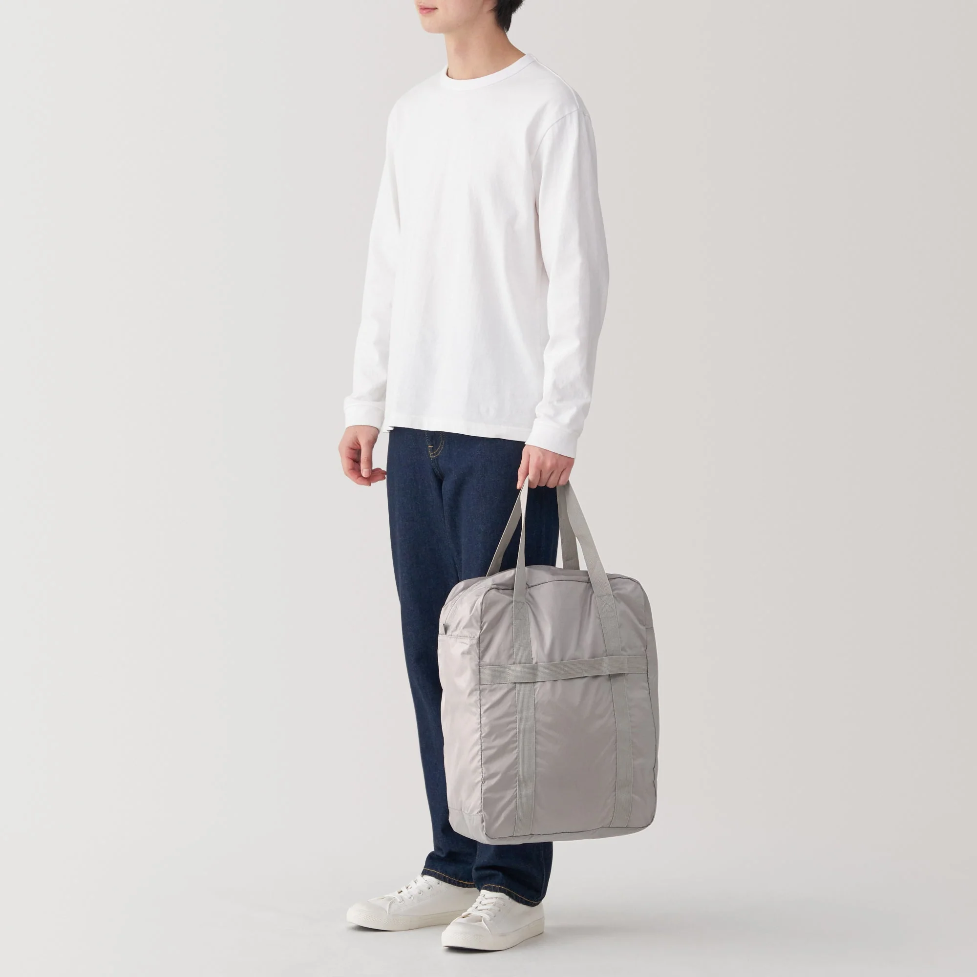 Water Repellent Tall Boston Bag - Image 8