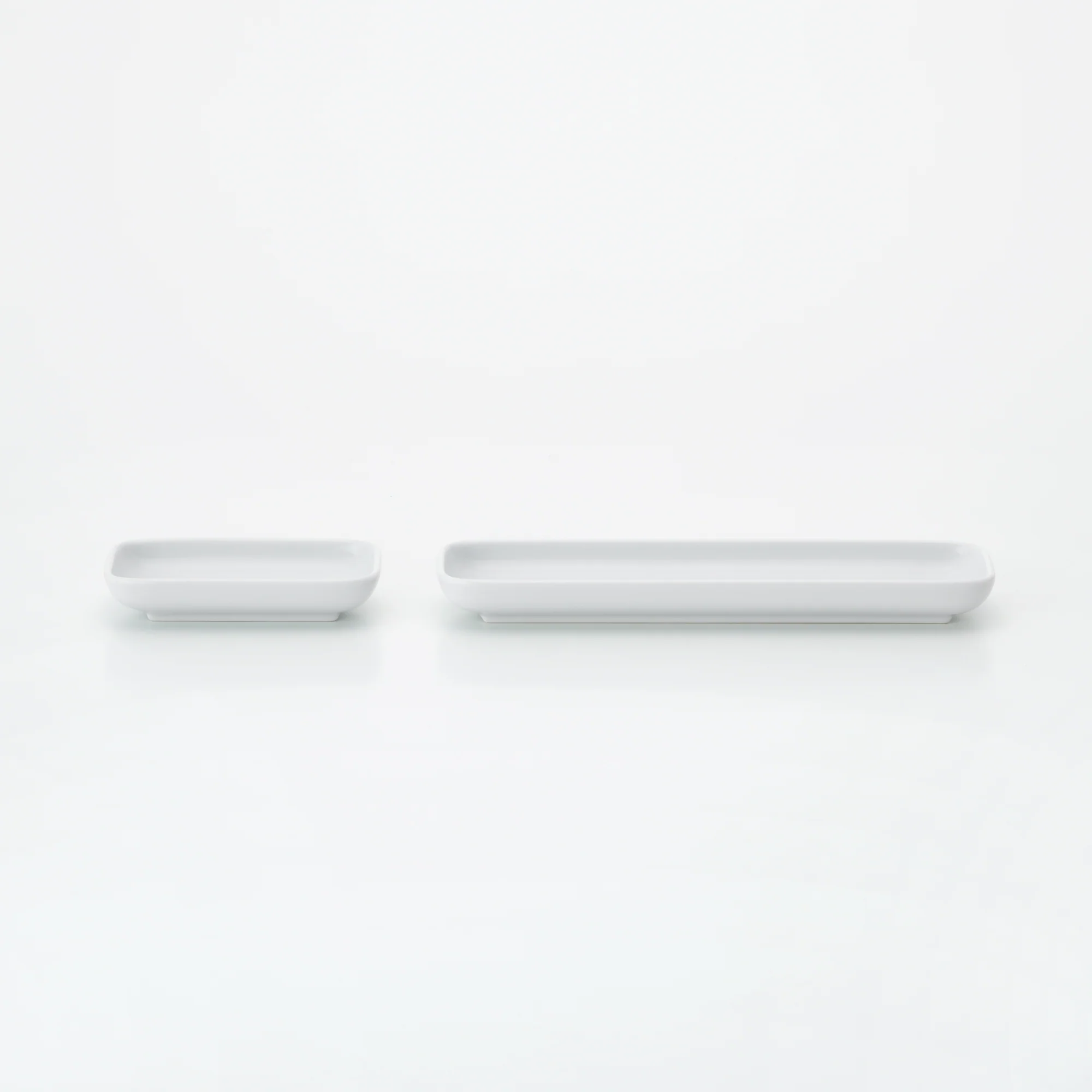 White Porcelain Rectangular Dish - Image 12