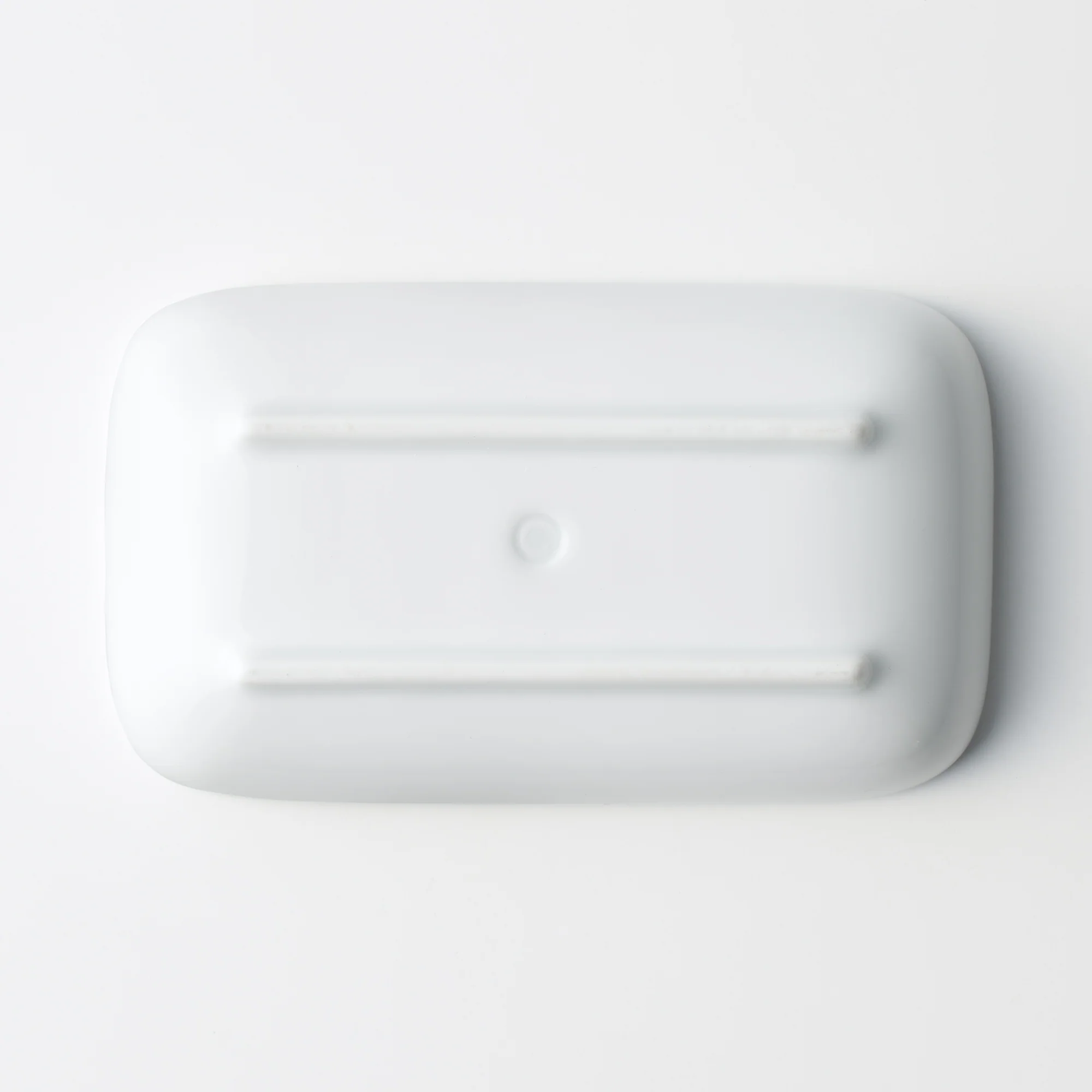 White Porcelain Rectangular Dish - Image 4
