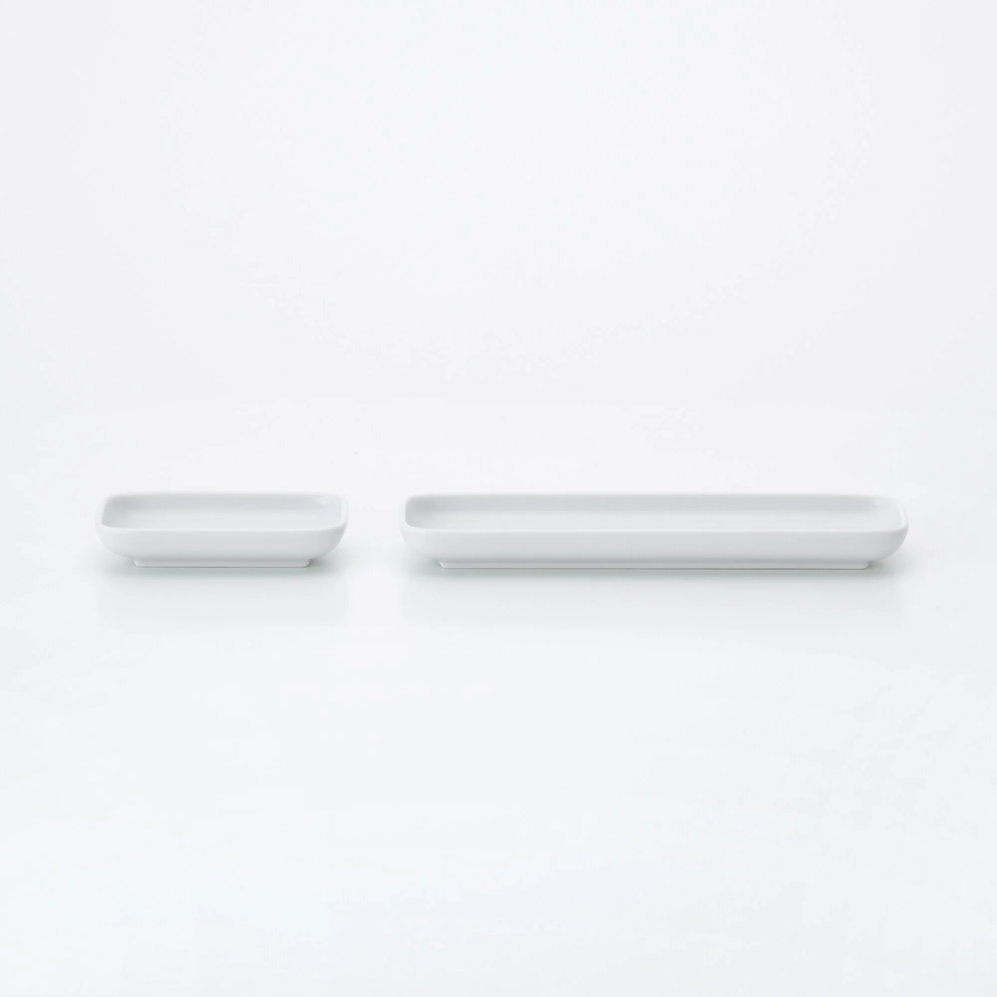 White Porcelain Rectangular Dish - Image 6
