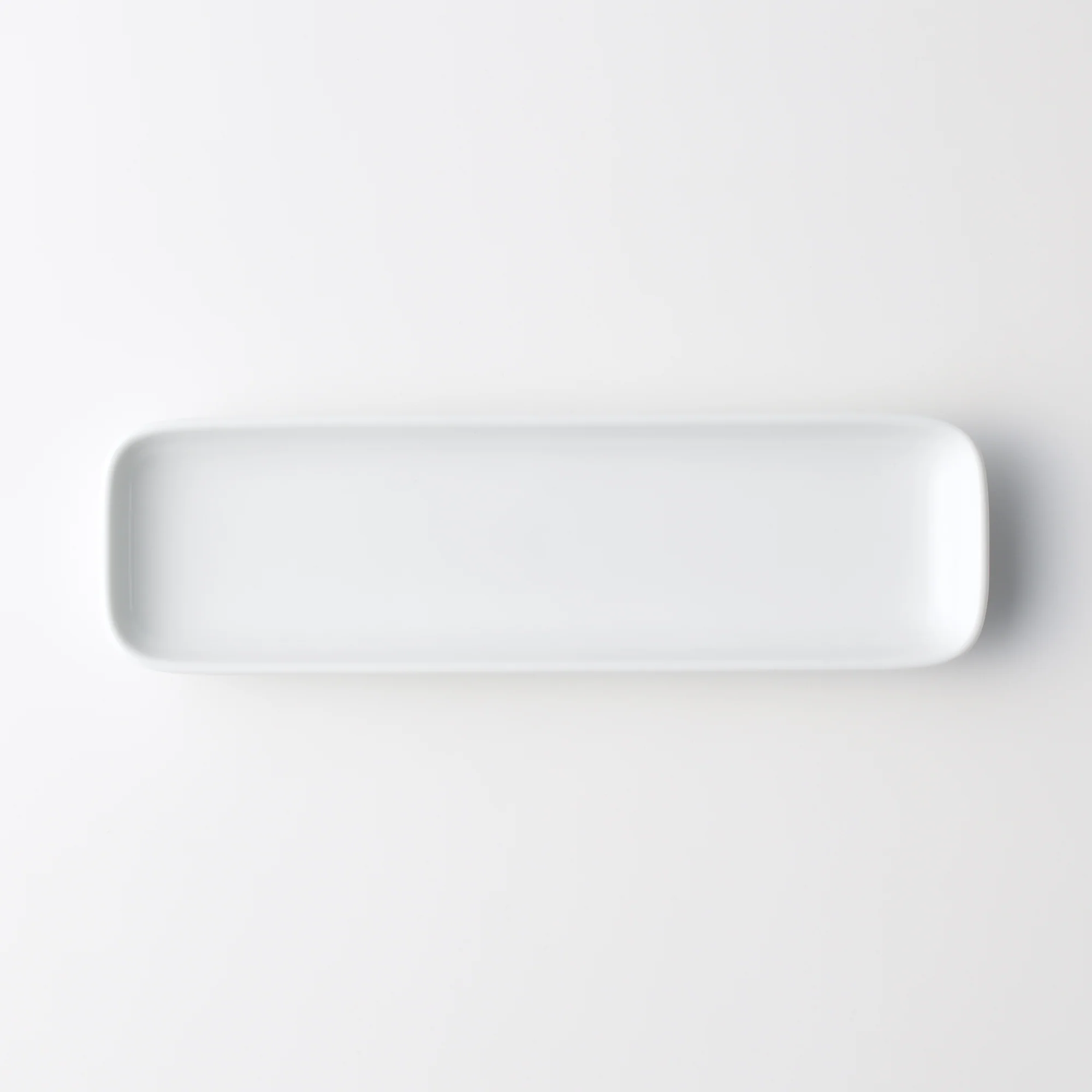 White Porcelain Rectangular Dish - Image 9