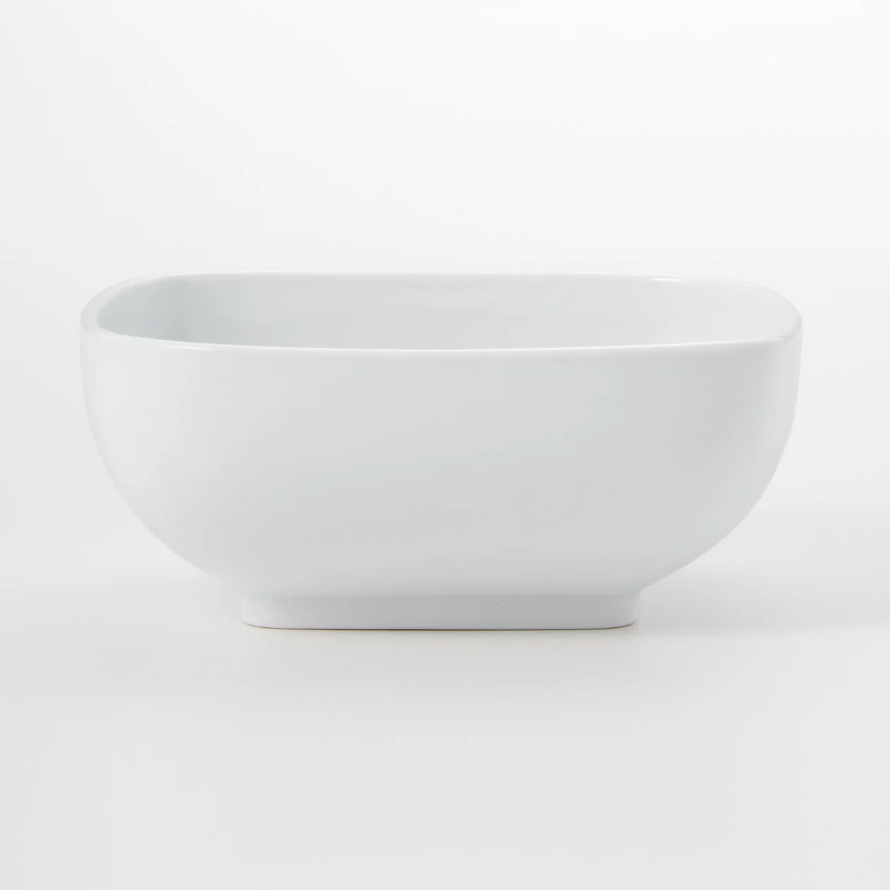 White Porcelain Square Bowl - Image 3