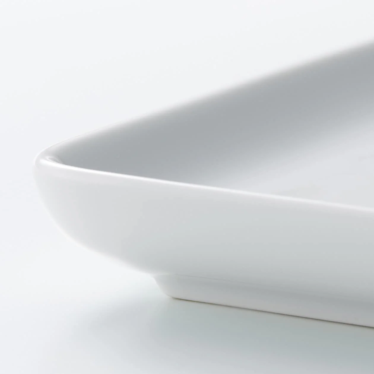 White Porcelain Square Dish - Image 11