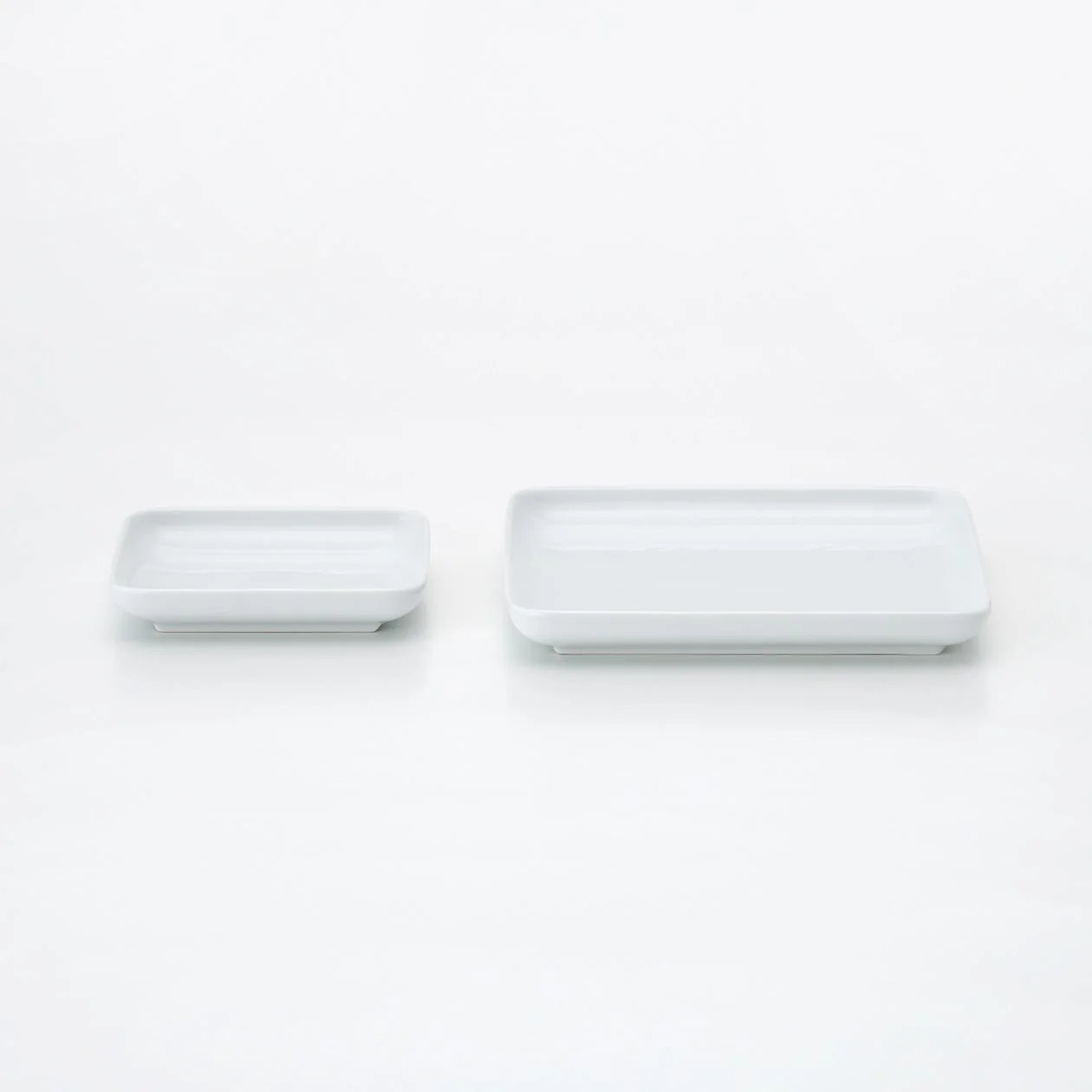 White Porcelain Square Dish - Image 12
