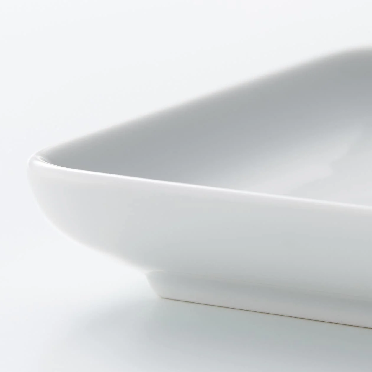 White Porcelain Square Dish - Image 5