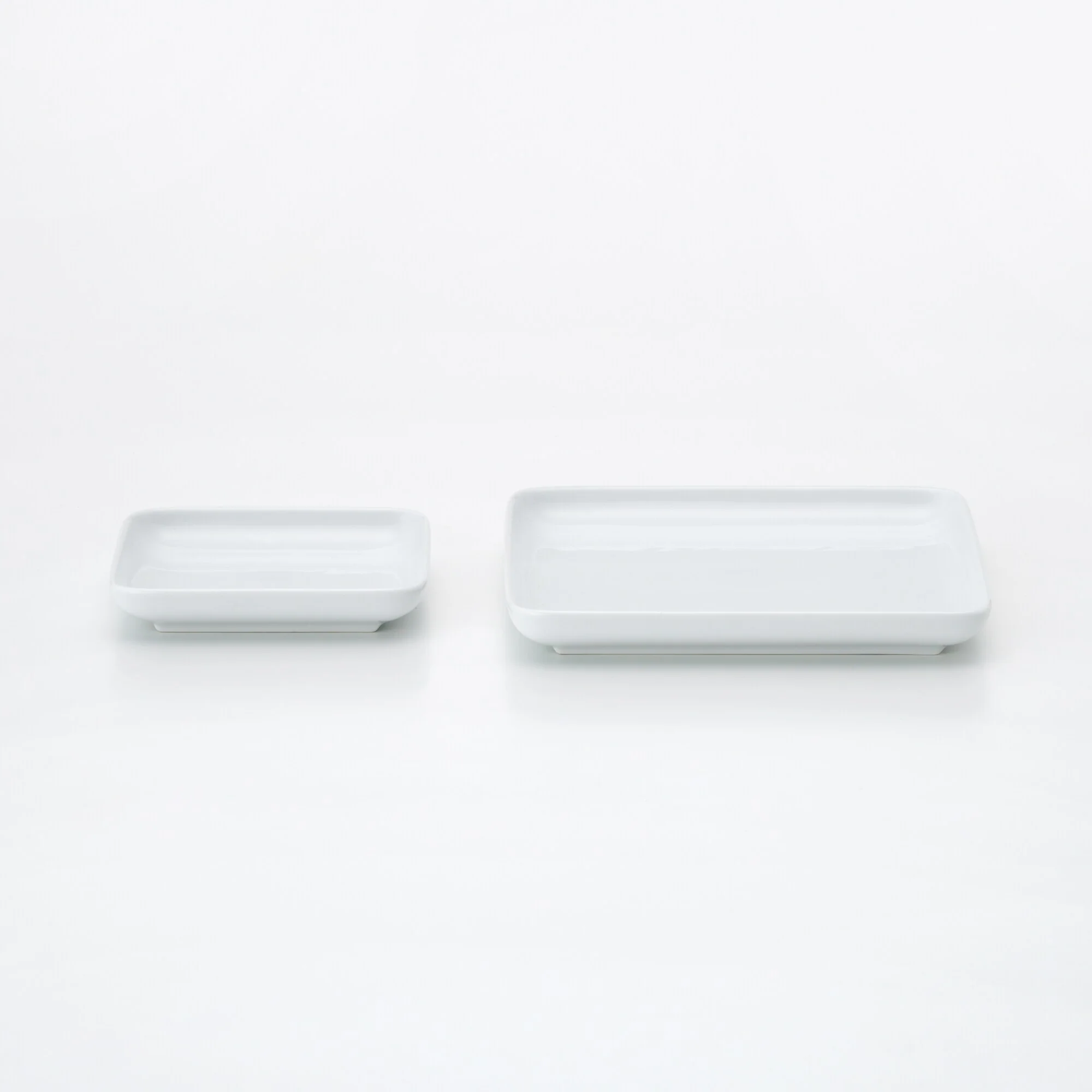 White Porcelain Square Dish - Image 6
