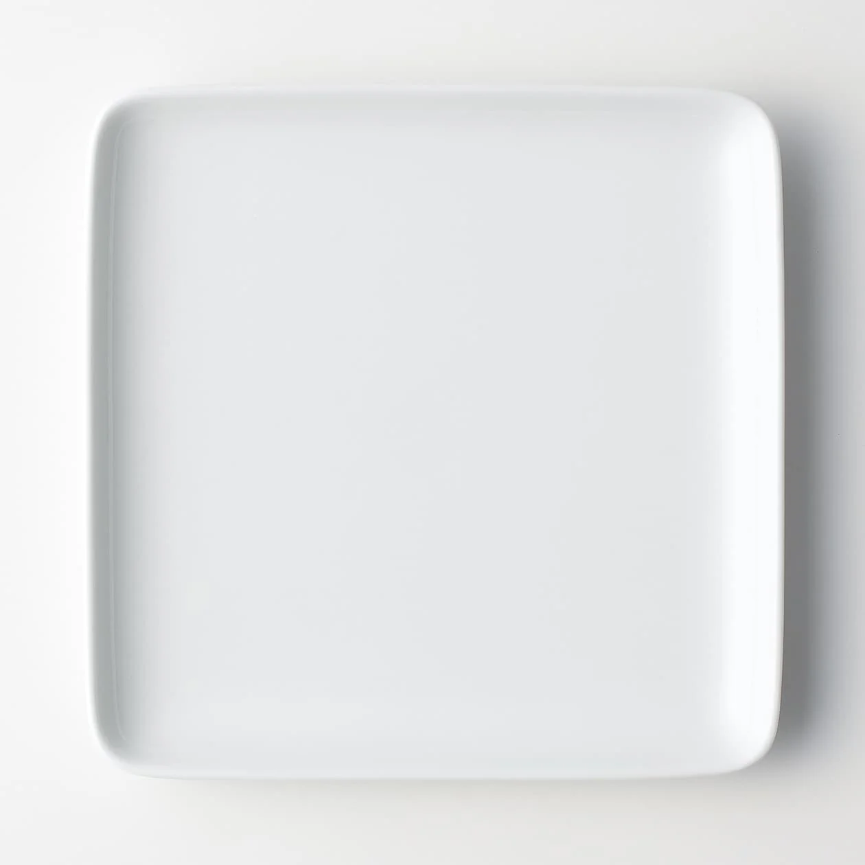 White Porcelain Square Dish - Image 9