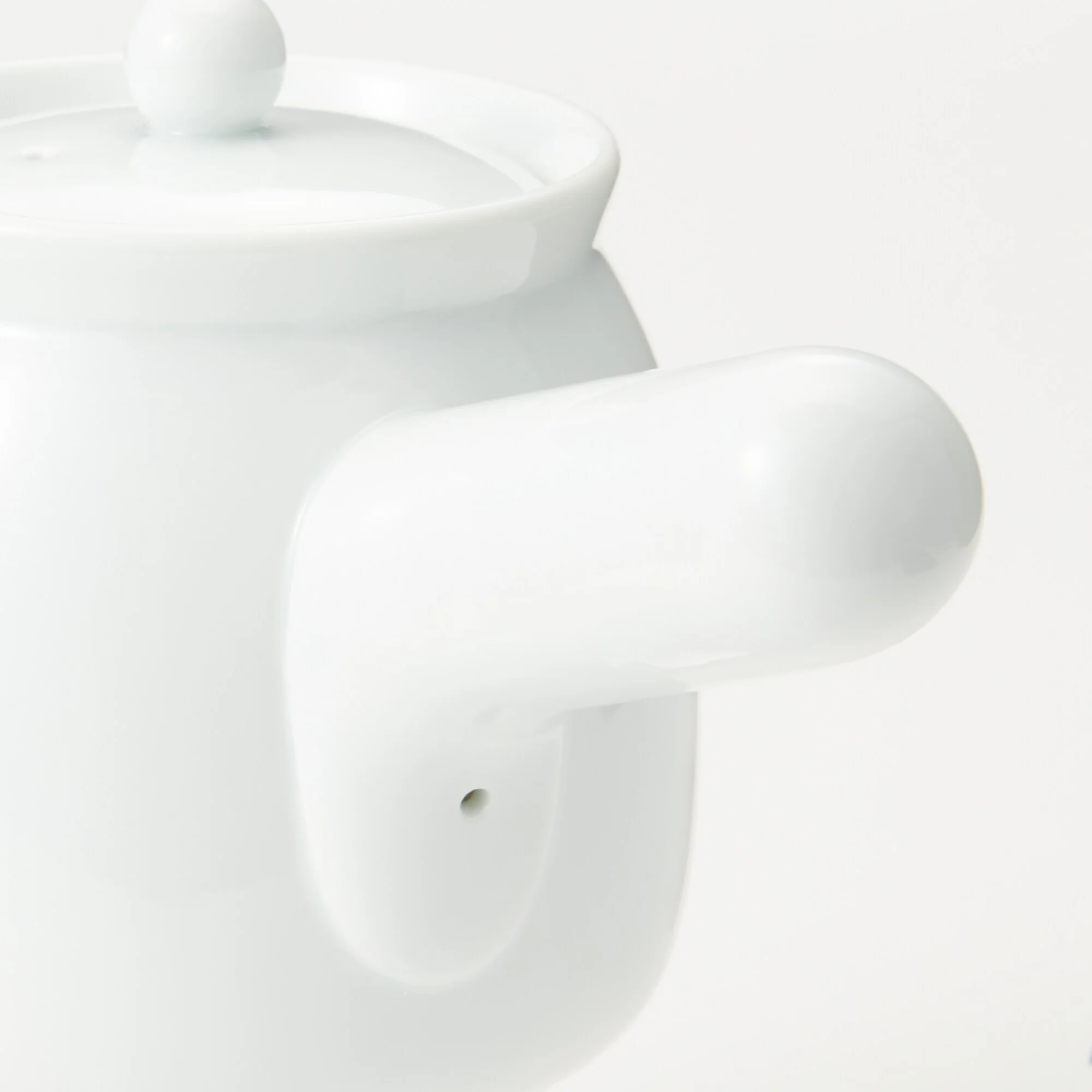 White Porcelain Tea Pot - Image 7