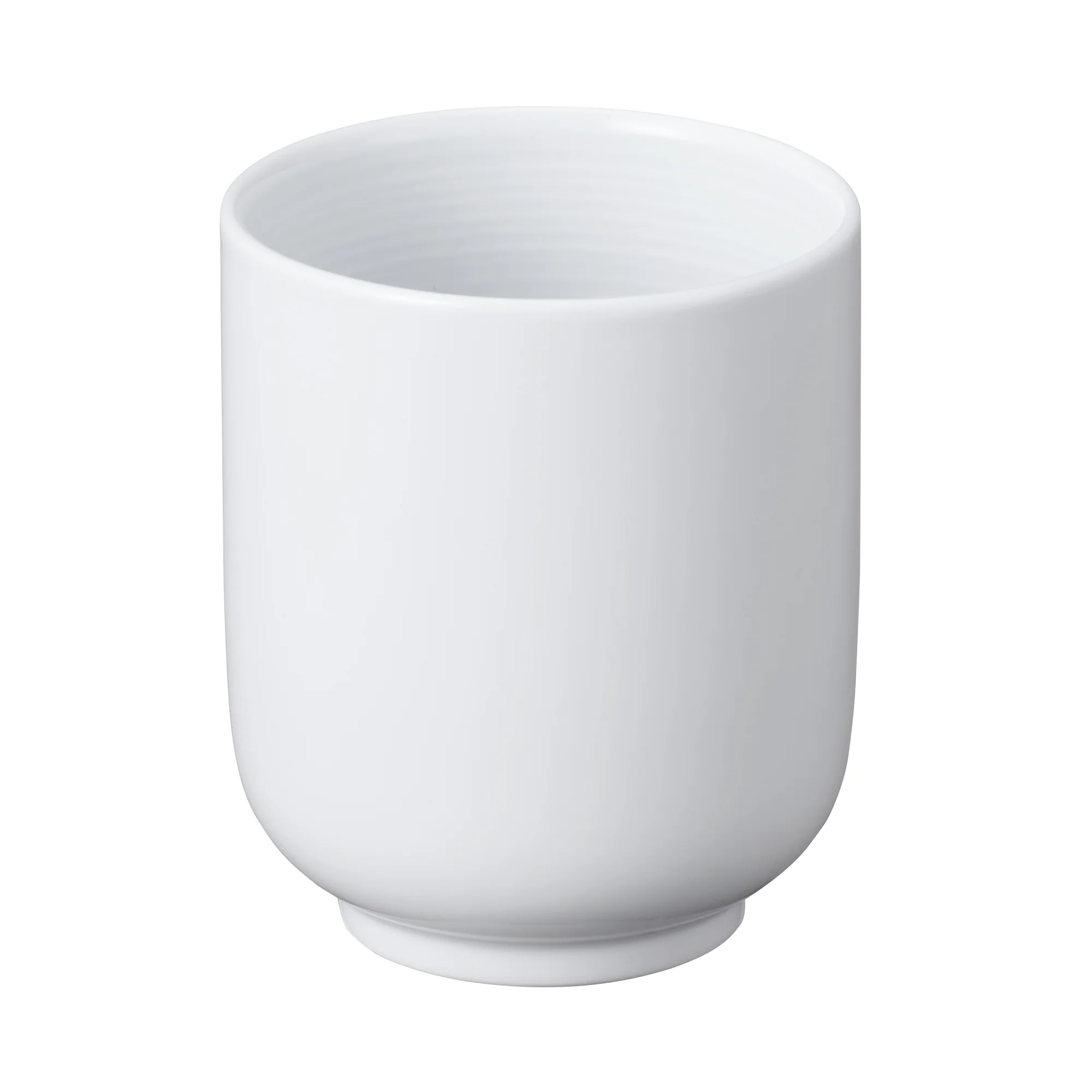 White Porcelain Yunomi Tea Cup