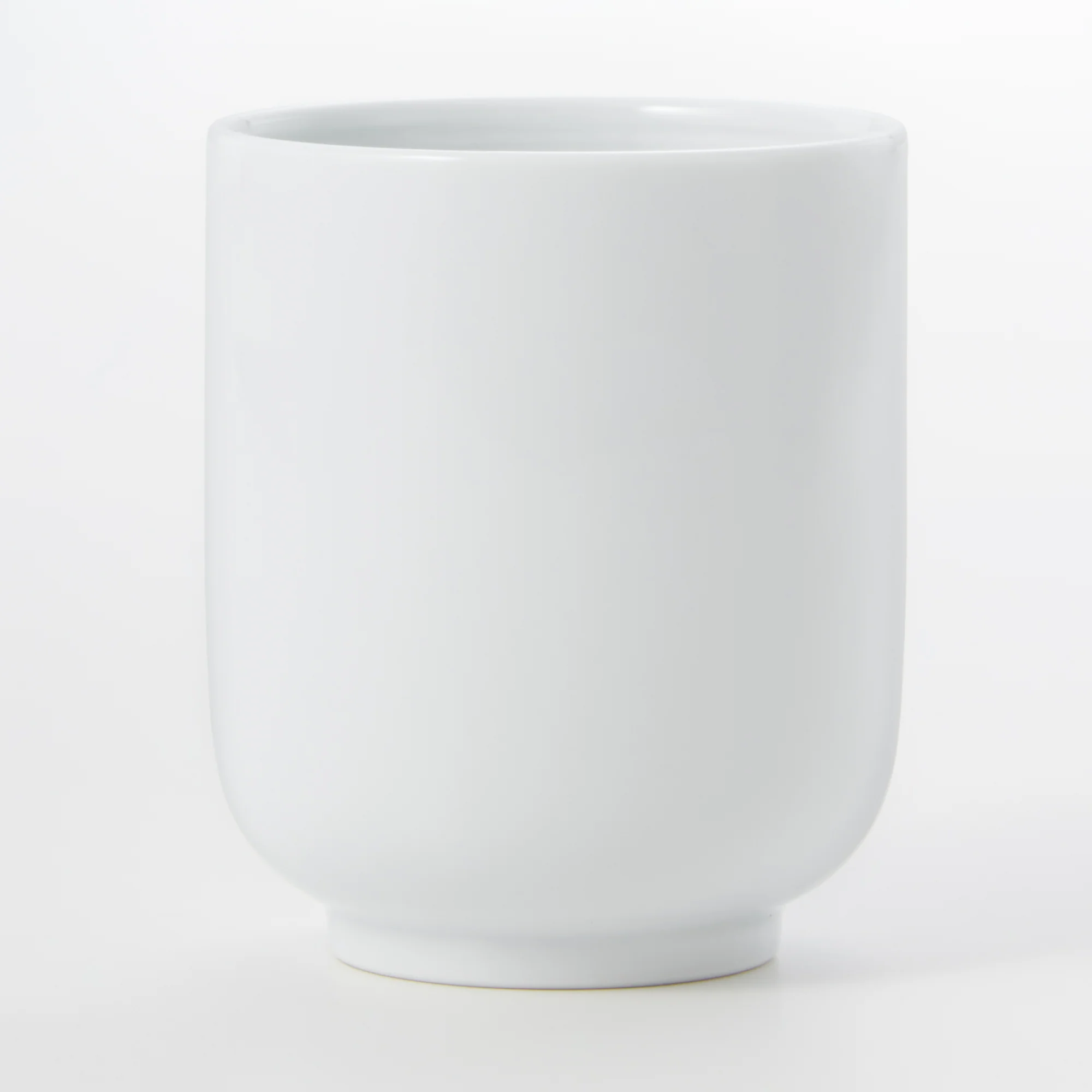 White Porcelain Yunomi Tea Cup - Image 2