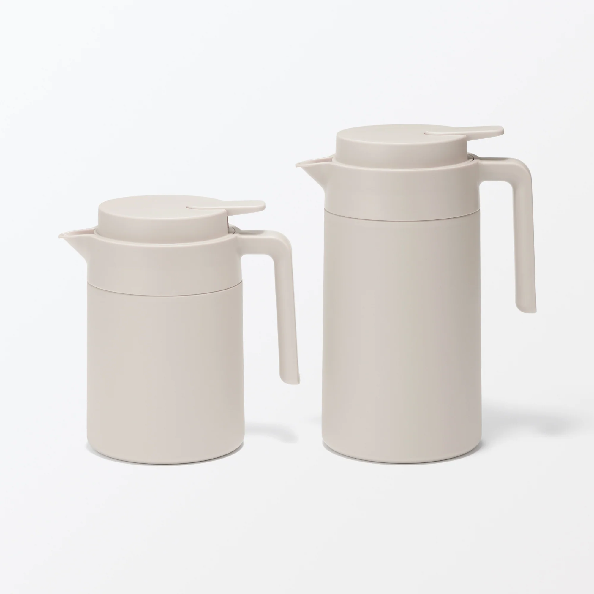 Wide Mouth Insulated Jug 0.8 L - Grey Beige - Image 11