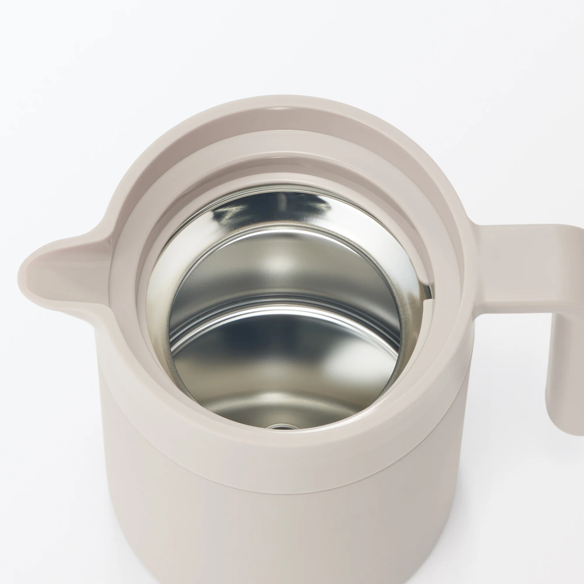 Wide Mouth Insulated Jug 0.8 L - Grey Beige - Image 6