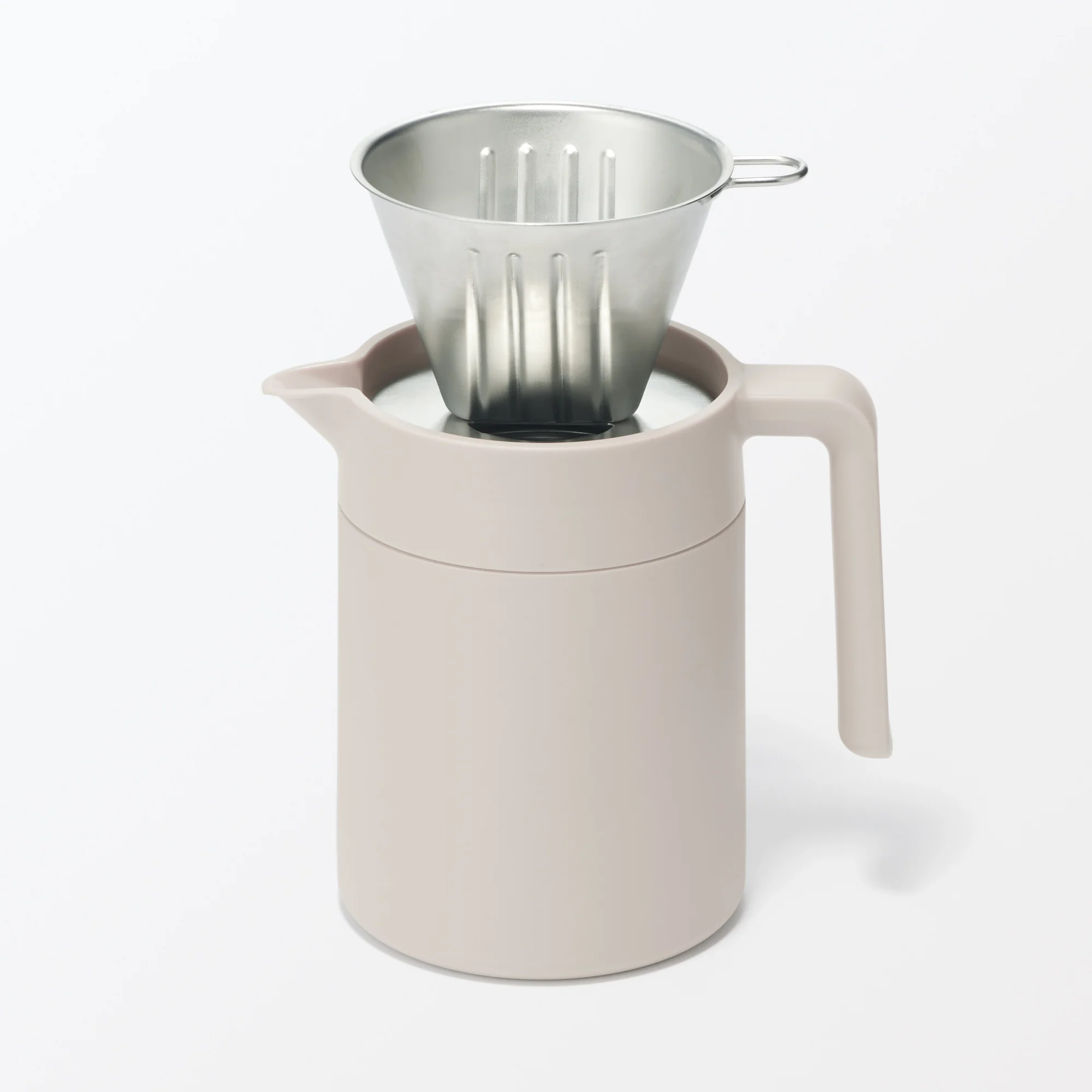 Wide Mouth Insulated Jug 0.8 L - Grey Beige - Image 9