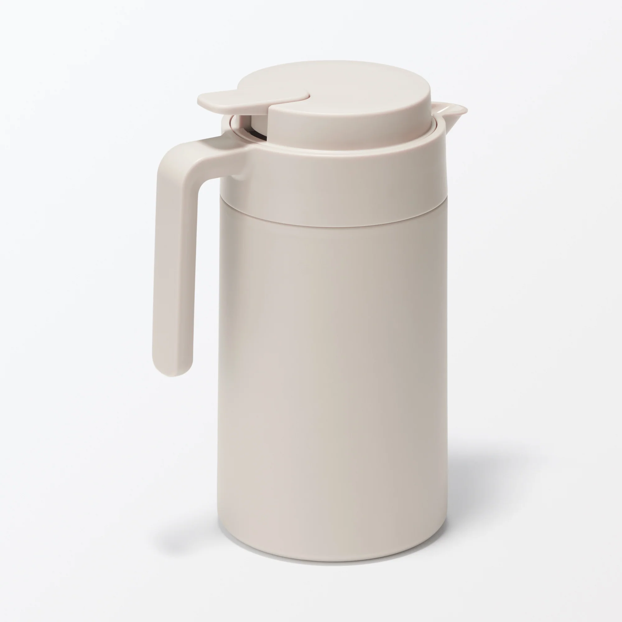 Wide Mouth Insulated Jug 1.3 L - Grey Beige - Image 4