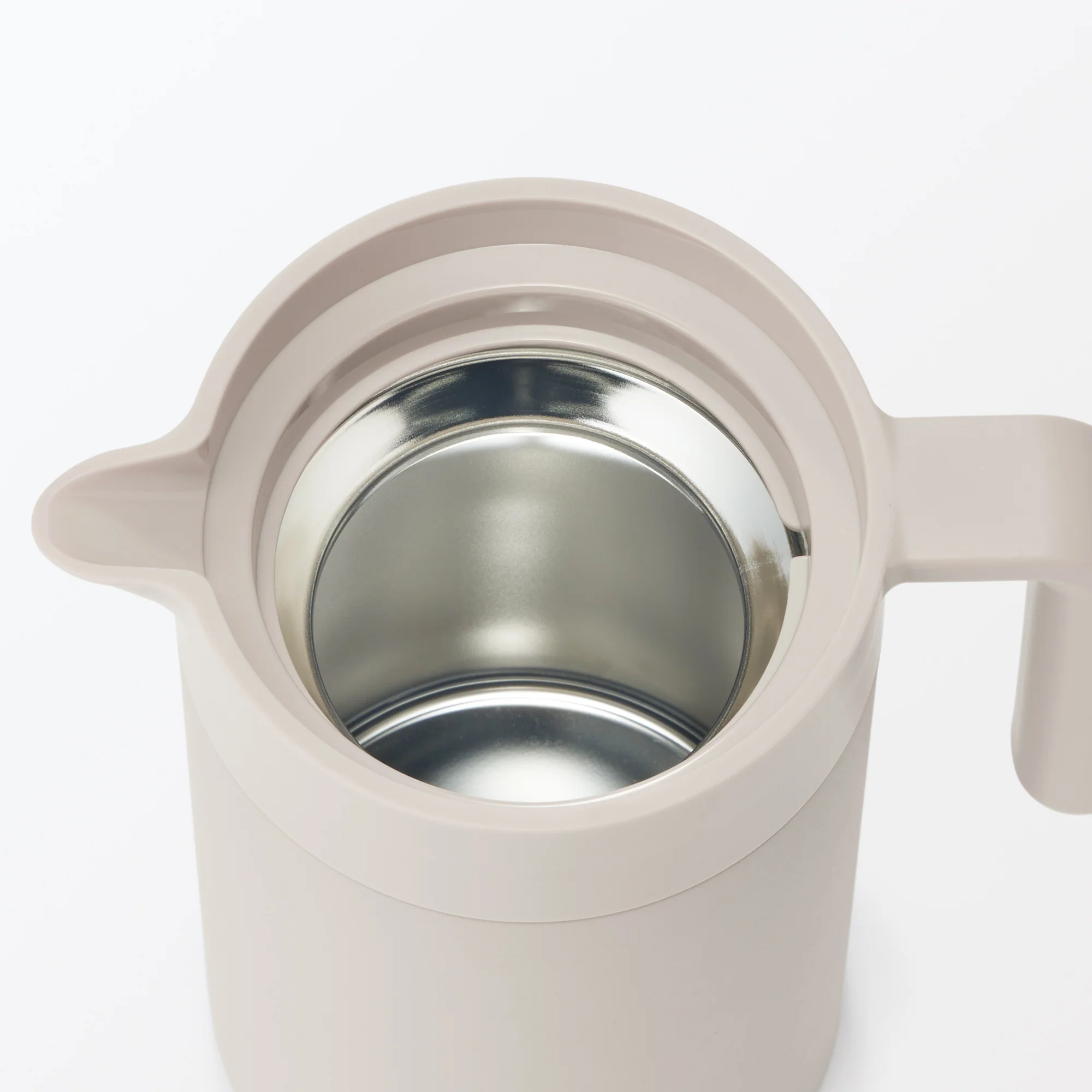 Wide Mouth Insulated Jug 1.3 L - Grey Beige - Image 7
