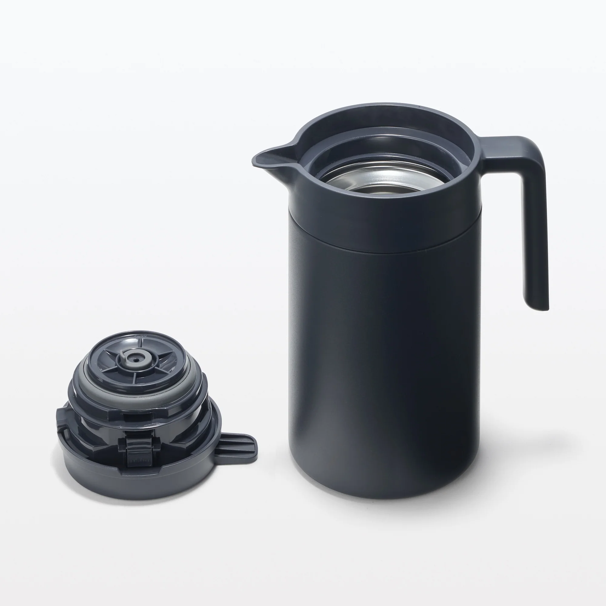 Wide Mouth Insulated Jug 1.3 L - Black - Image 6
