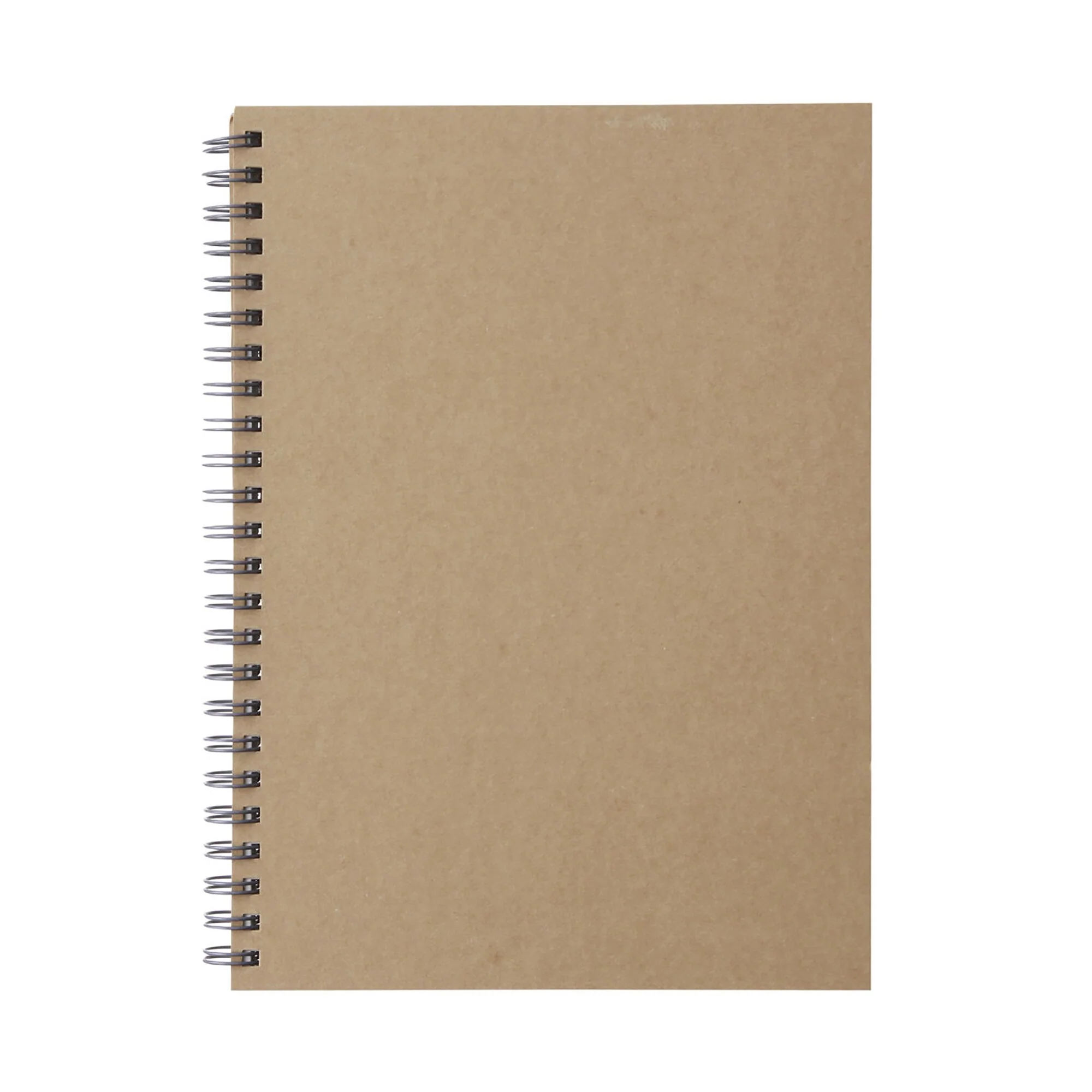 Wirebound Notebook Plain Beige - Image 7
