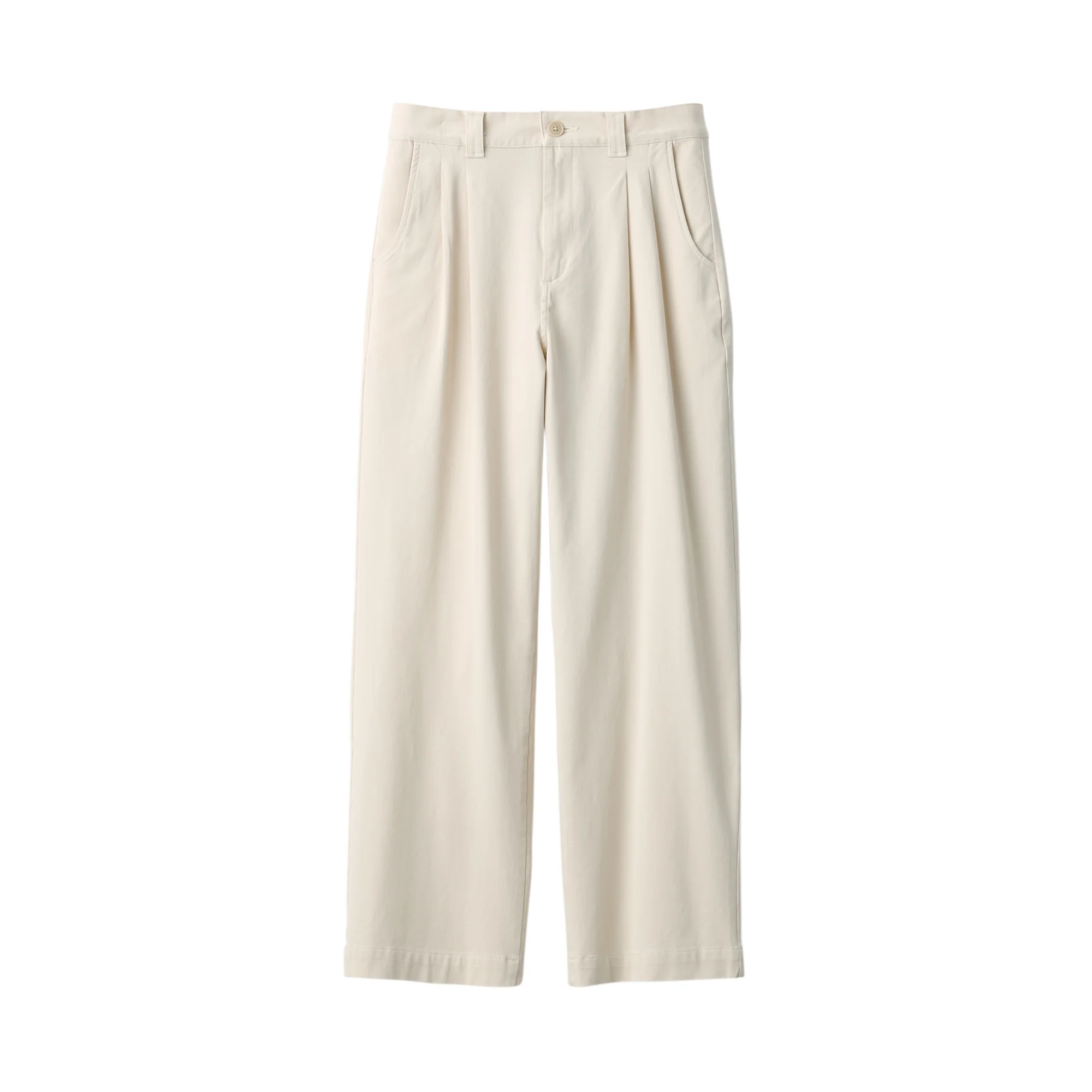 Women's 4-Way Stretch Chino Darted Wide Pants - Image 2