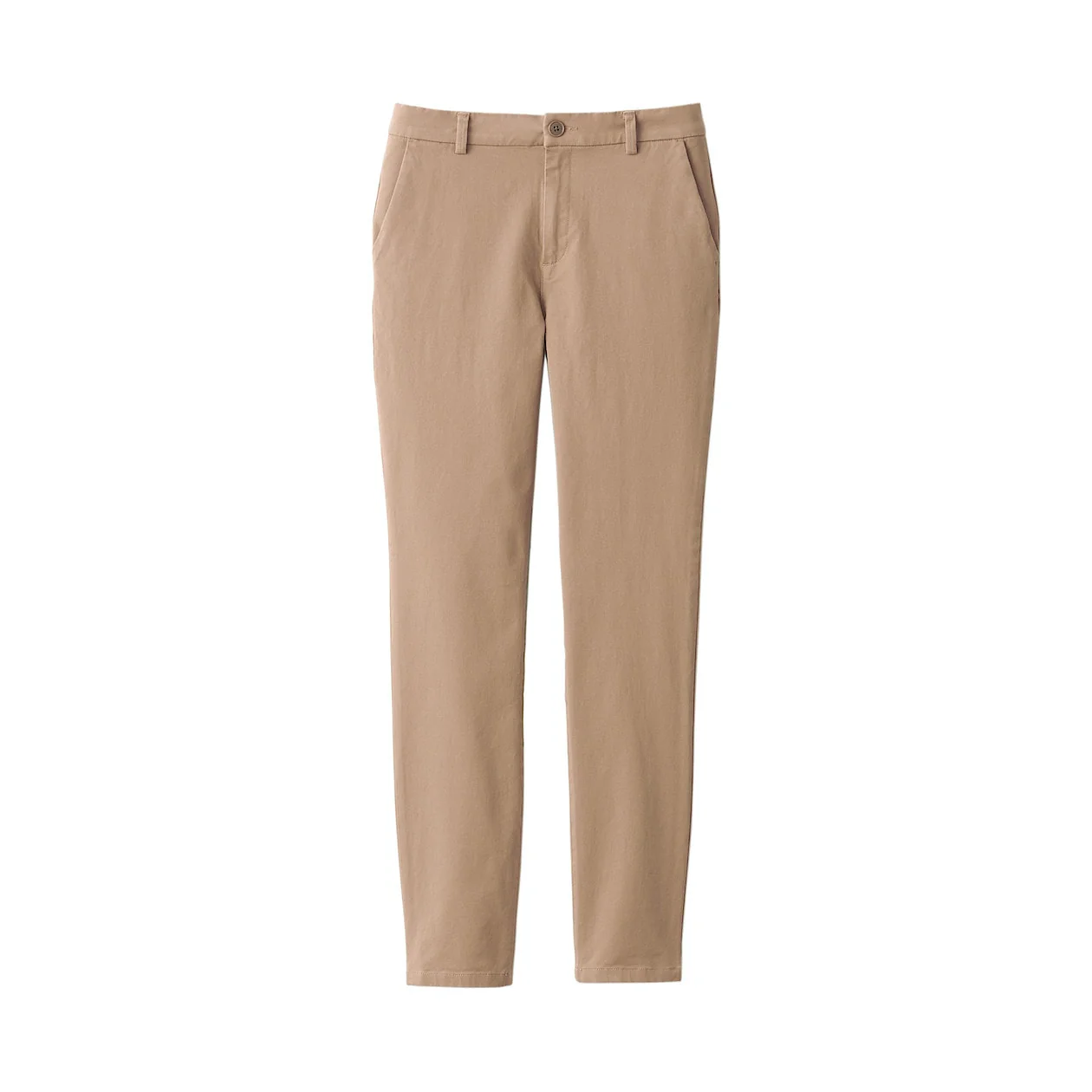 Women's 4-Way Stretch Chino Slim Tapered Pants (L 32inch / 82cm) - Image 12