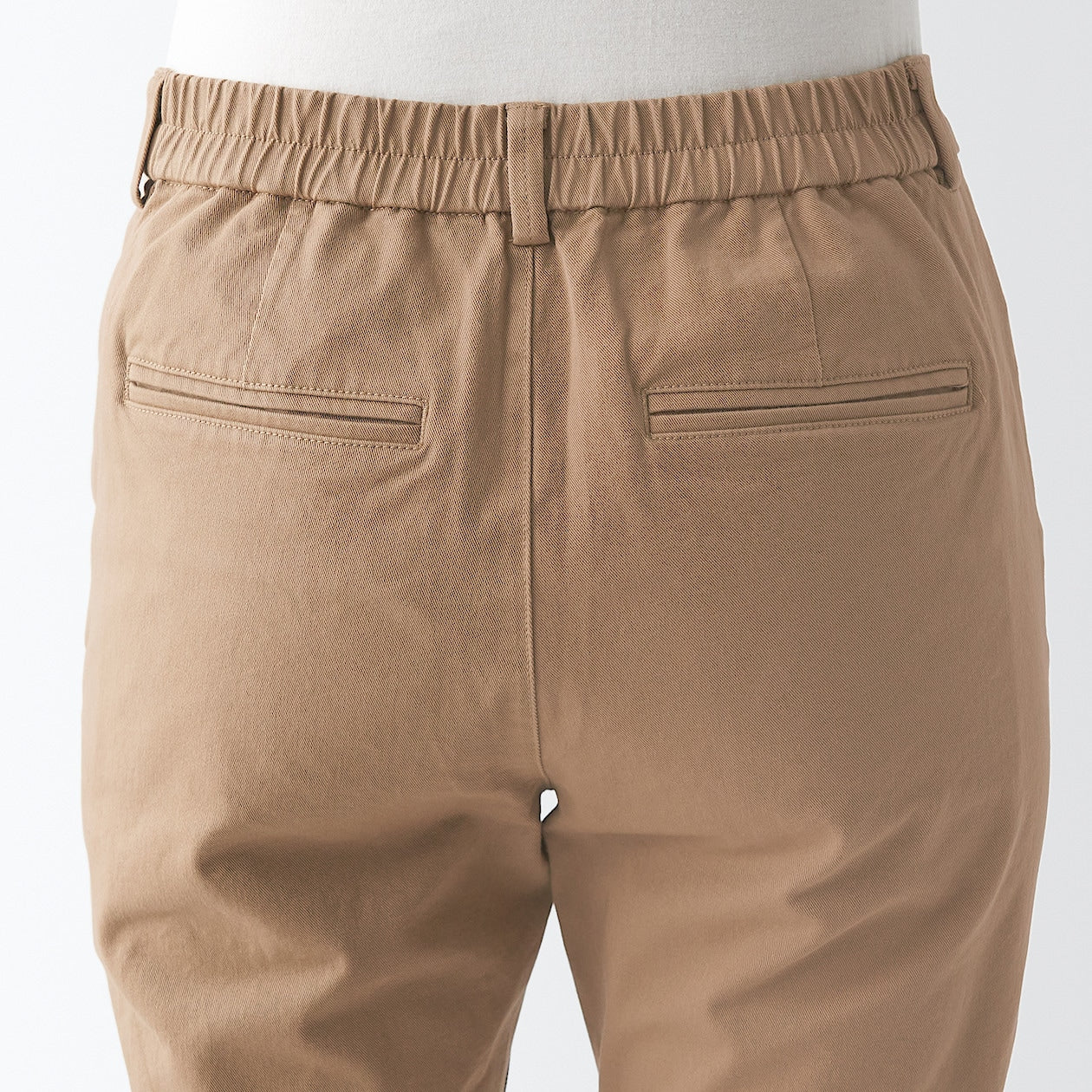 Women's 4-Way Stretch Chino Slim Tapered Pants (L 32inch / 82cm) - Image 18