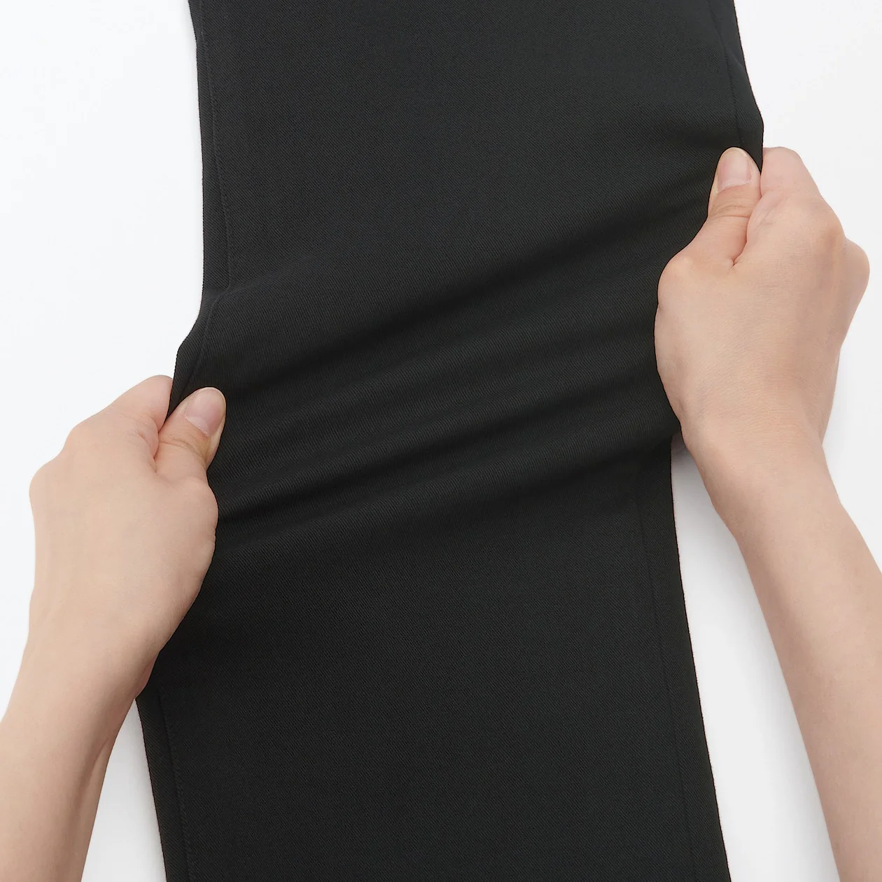 Women's 4-Way Stretch Chino Slim Tapered Pants (L 32inch / 82cm) - Image 41