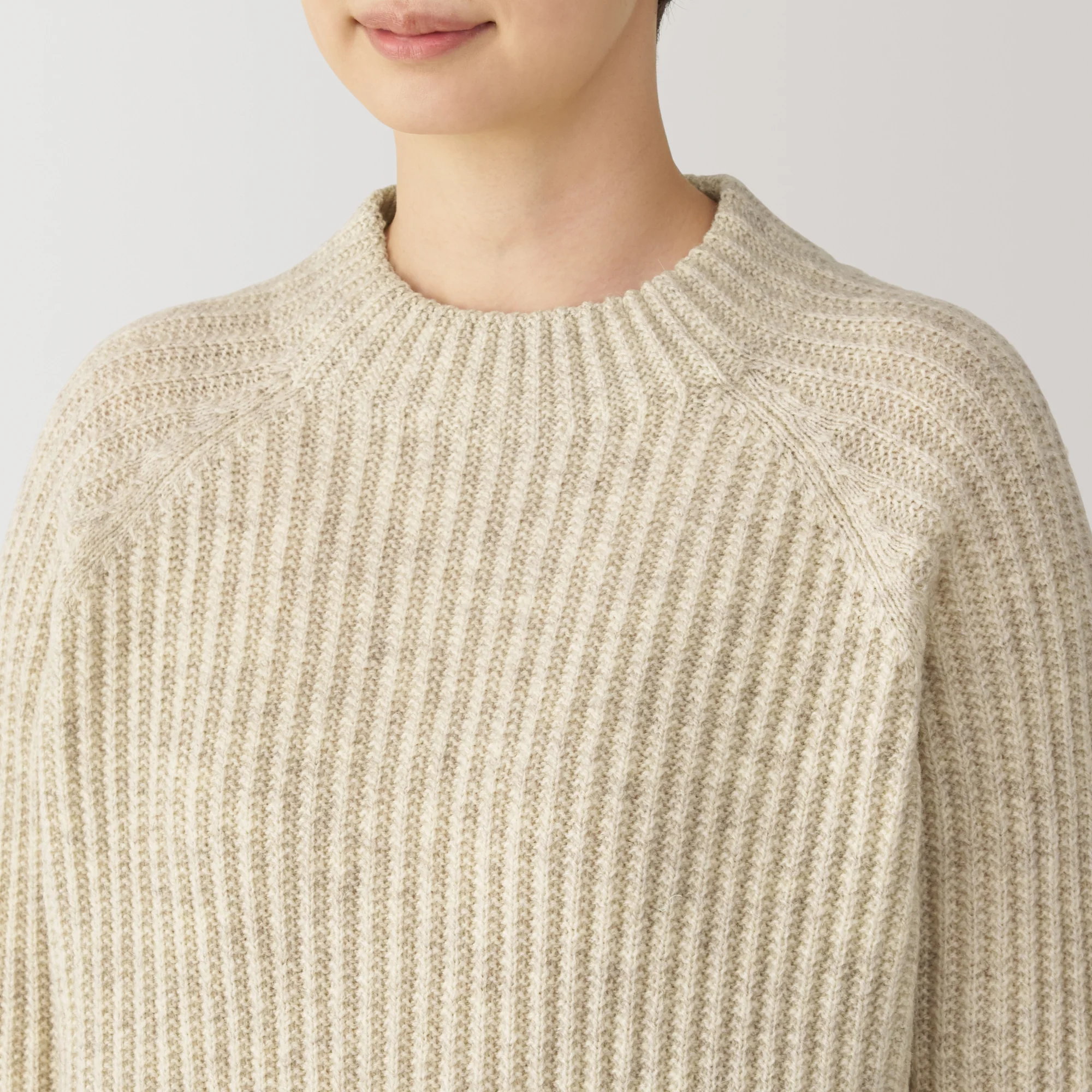 Women's Andes Wool Mock Neck Sweater - Image 14
