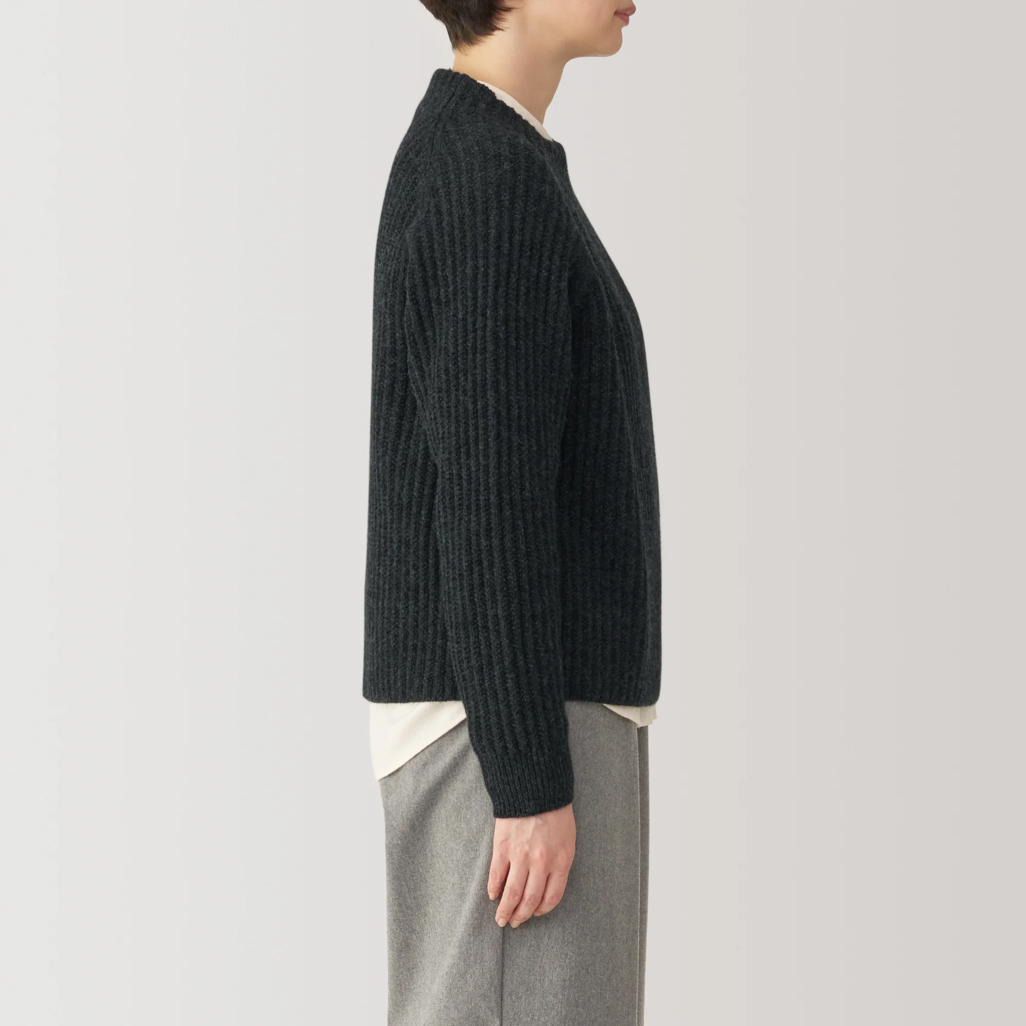 Women's Andes Wool Mock Neck Sweater - Image 19