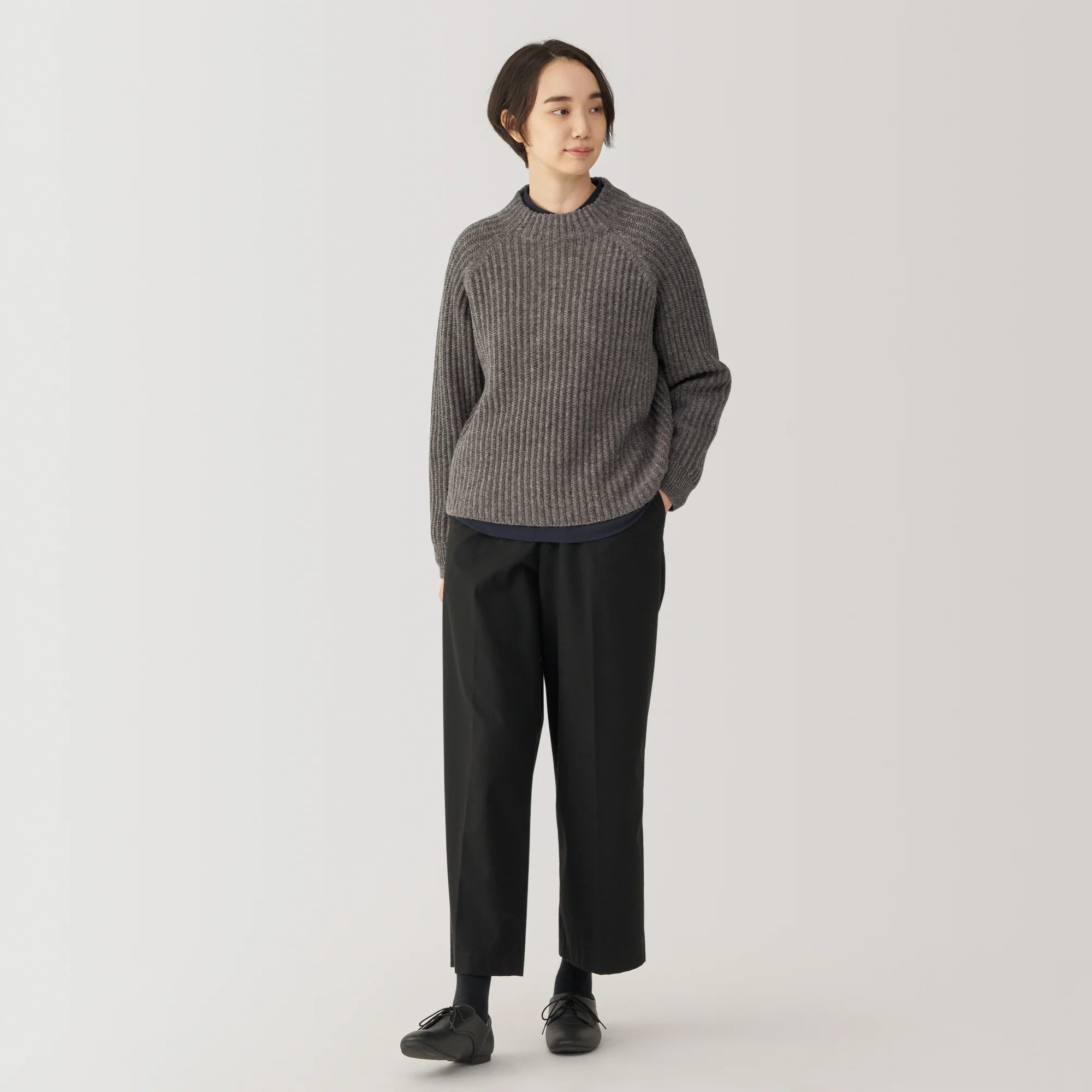 Women's Andes Wool Mock Neck Sweater - Image 25