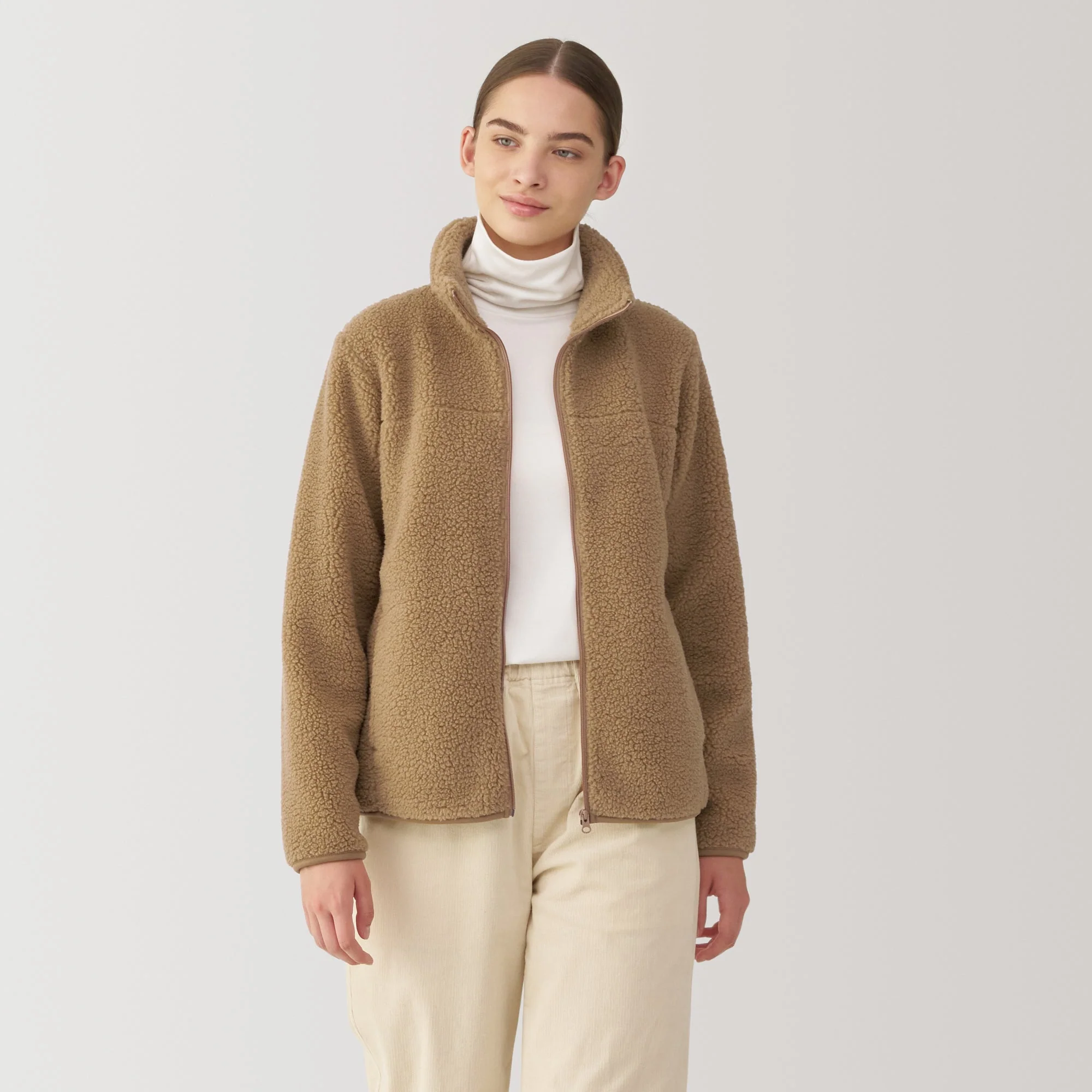 Women's Boa Fleece Jacket - Image 12