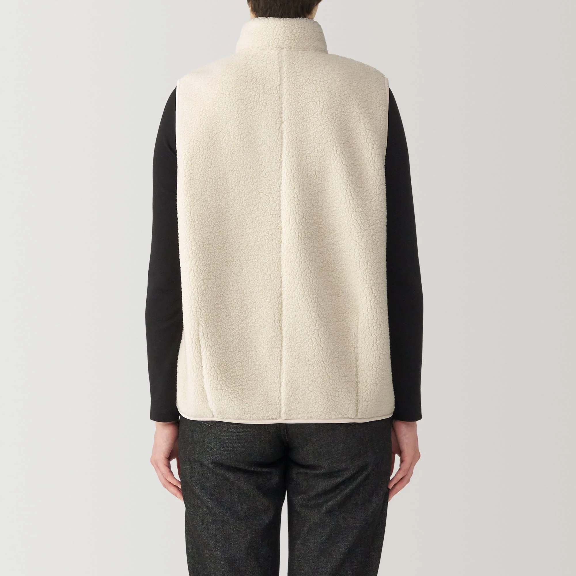 Women's Boa Fleece Vest - Image 15