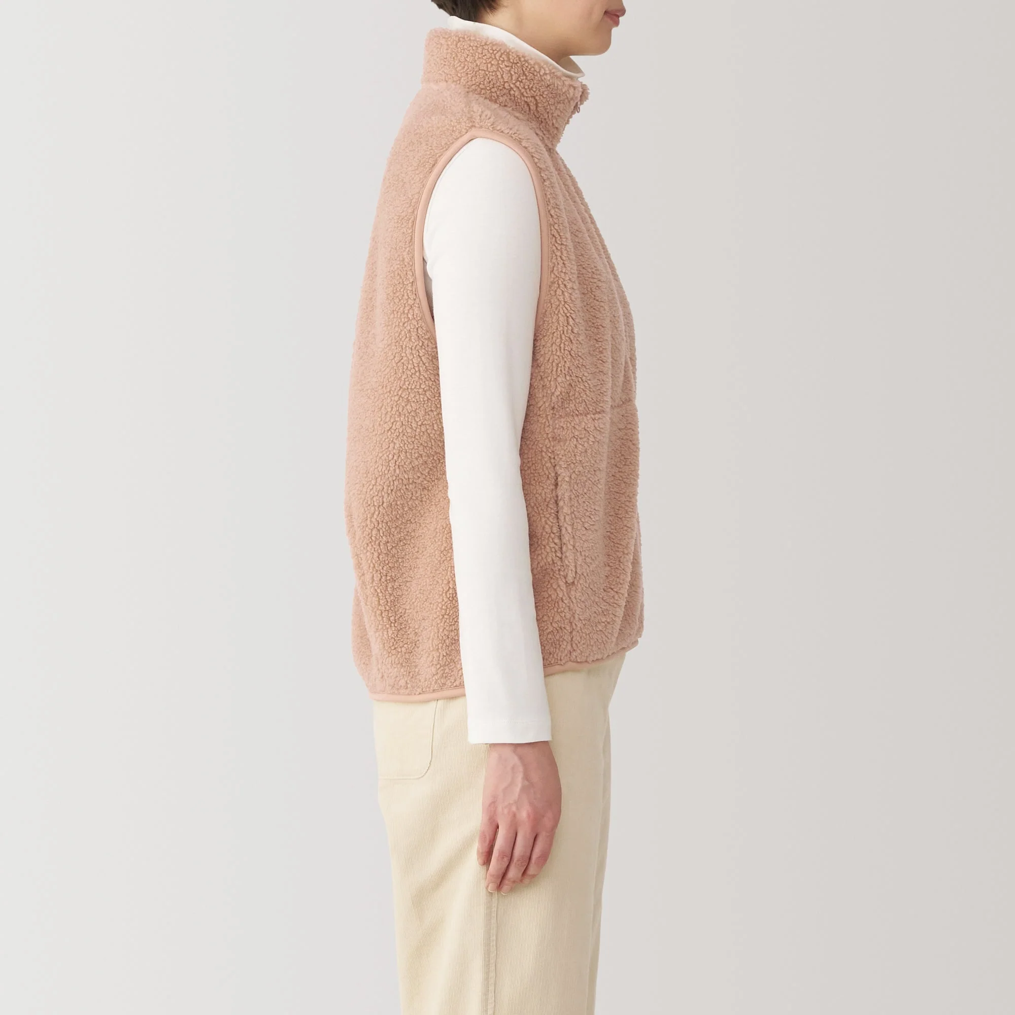 Women's Boa Fleece Vest - Image 23