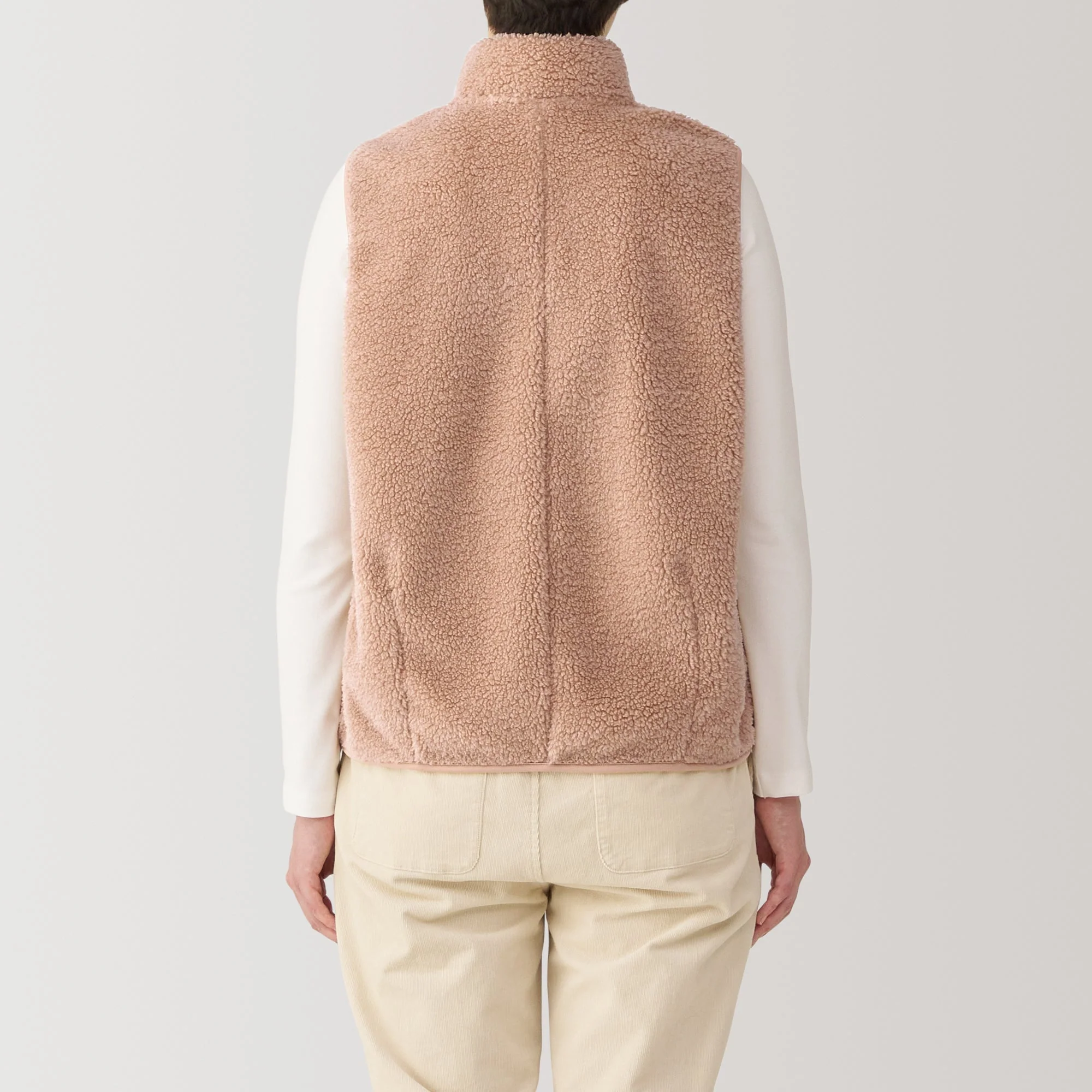 Women's Boa Fleece Vest - Image 24