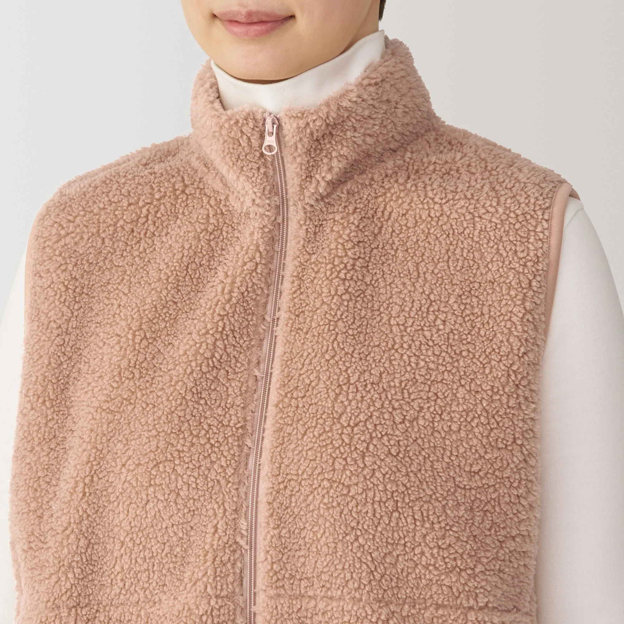 Women's Boa Fleece Vest - Image 25