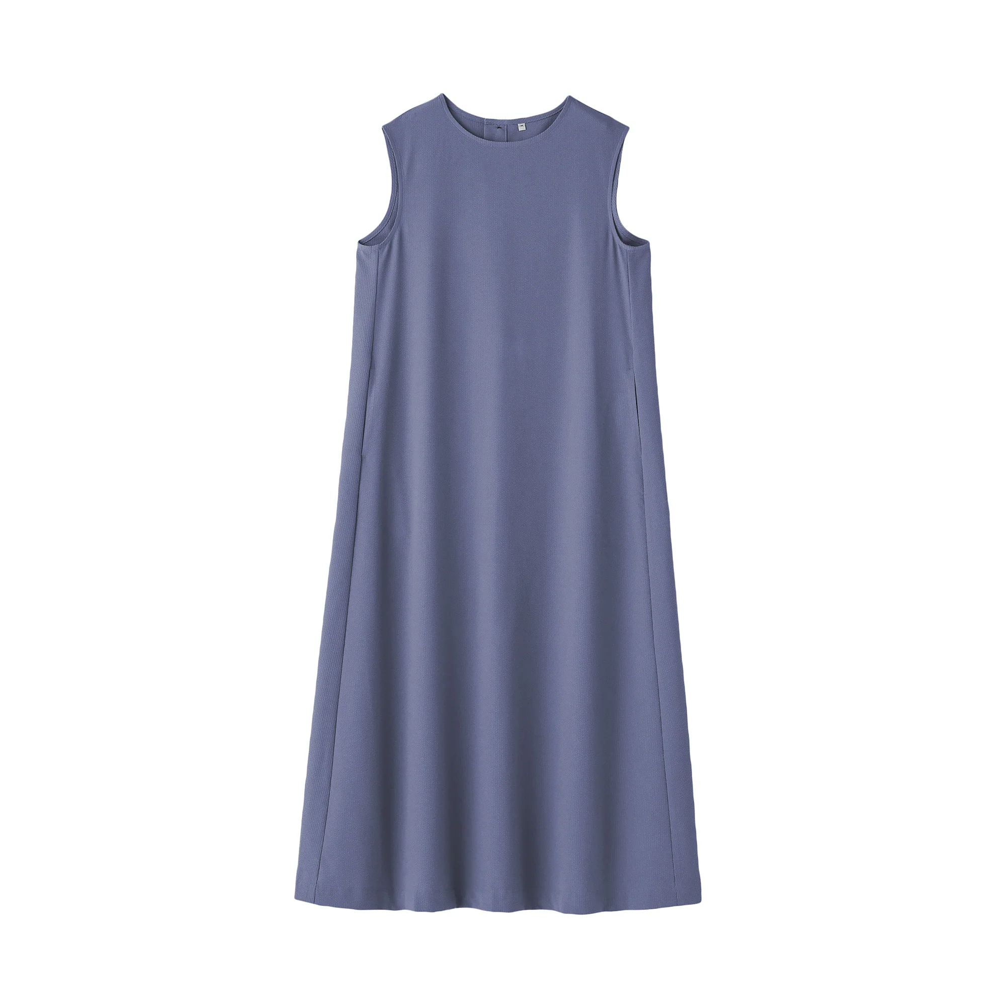 Breathable Seersucker Sleeveless Dress - Image 2
