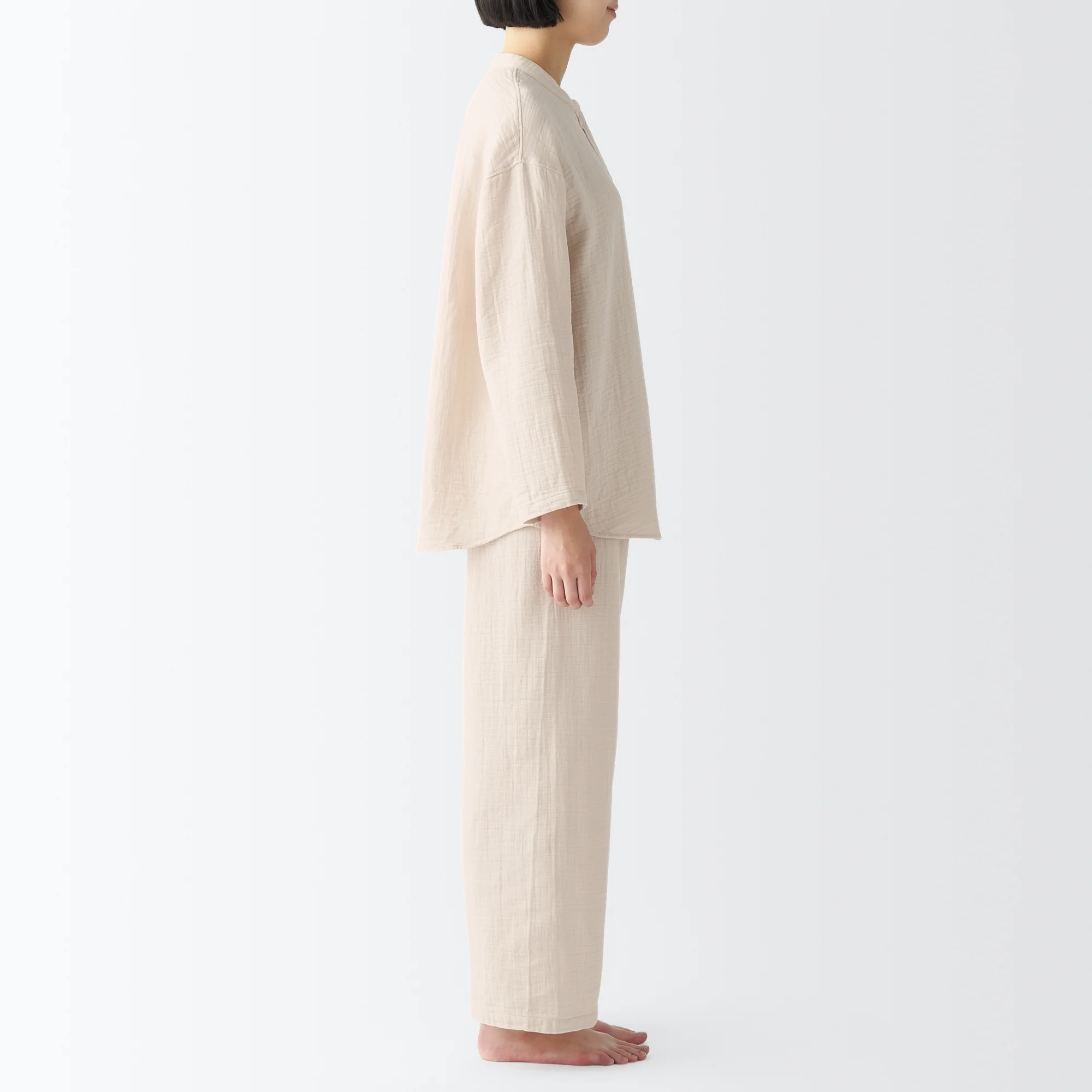 Women's Cheesecloth Gauze Pajamas - Image 5
