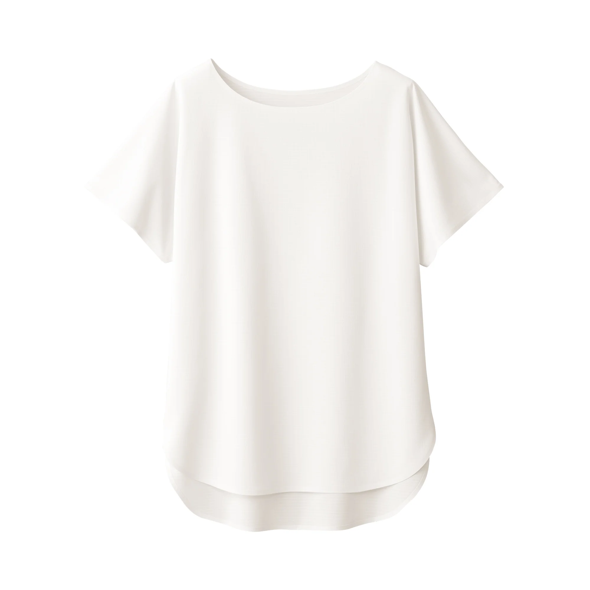 Women's Cool Touch Boat Neck Short Sleeve T-Shirt - Image 11