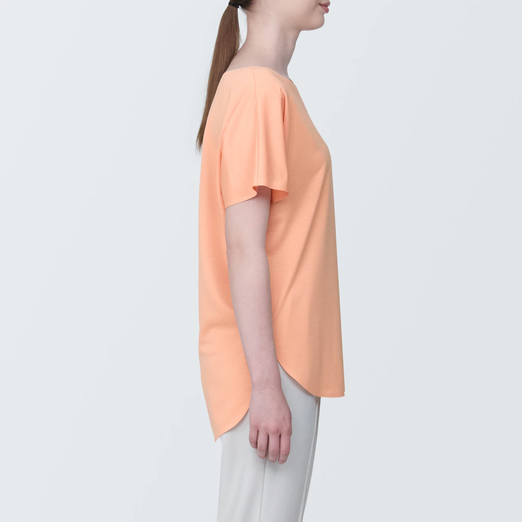 Women's Cool Touch Boat Neck Short Sleeve T-Shirt - Image 23