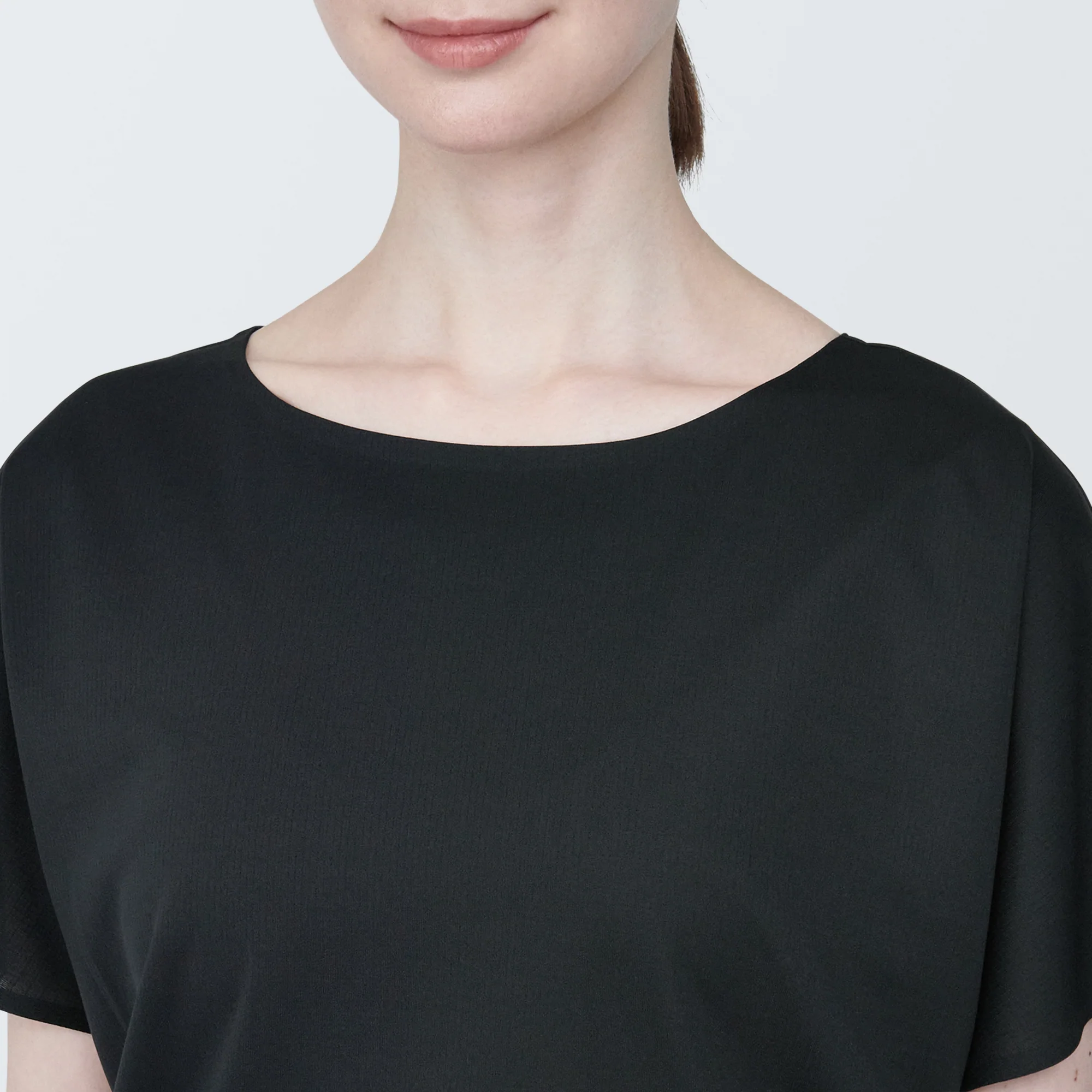 Women's Cool Touch Boat Neck Short Sleeve T-Shirt - Image 52