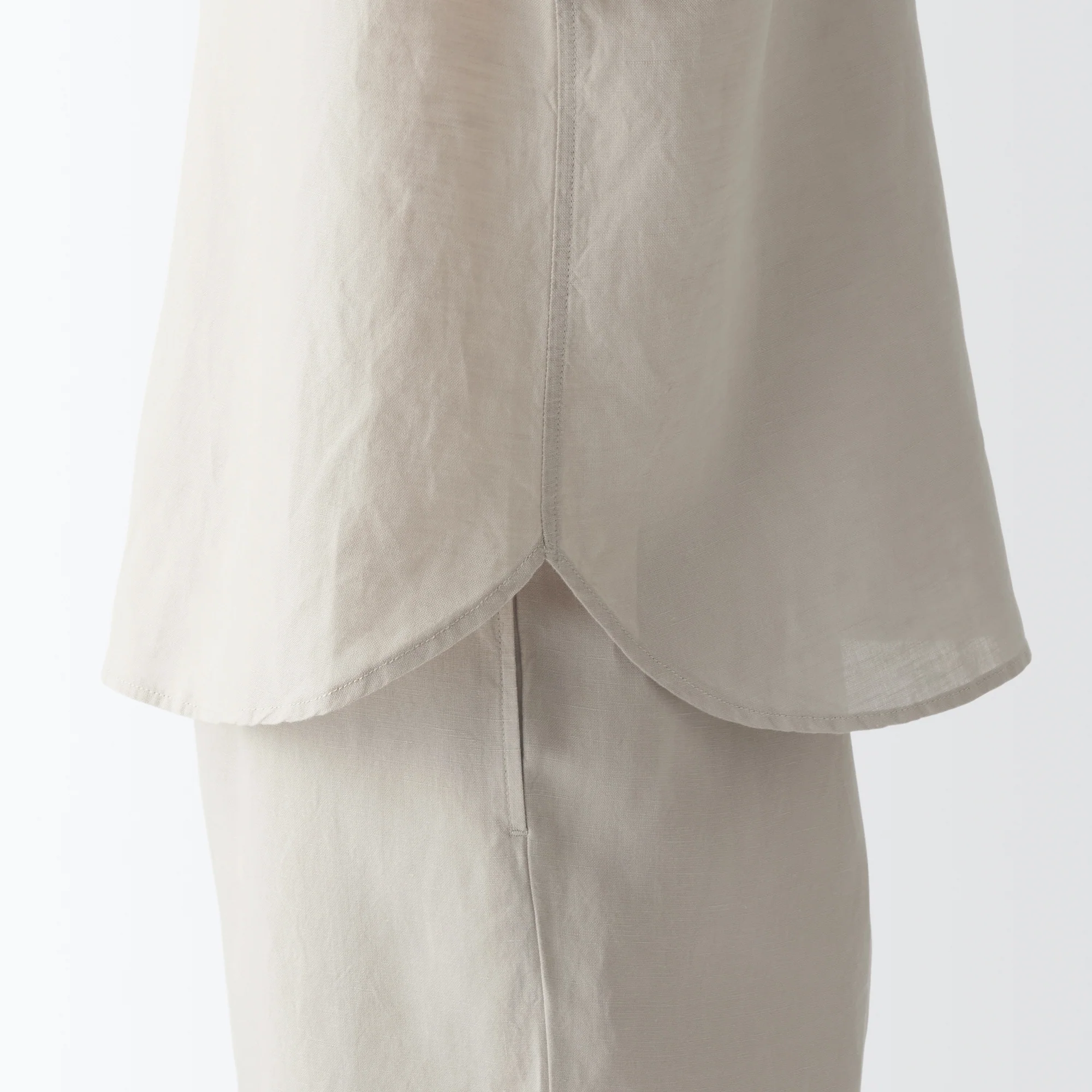 Women's Cool Touch Lyocell Linen Short Sleeve Pajamas - Image 18