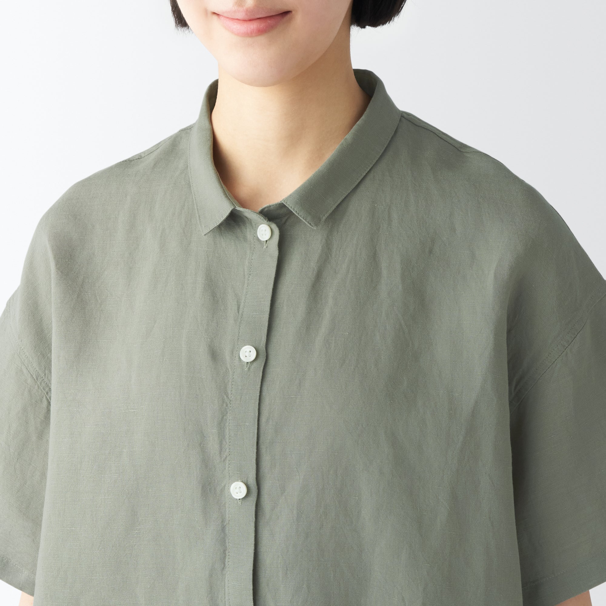 Women's Cool Touch Lyocell Linen Short Sleeve Pajamas - Image 27