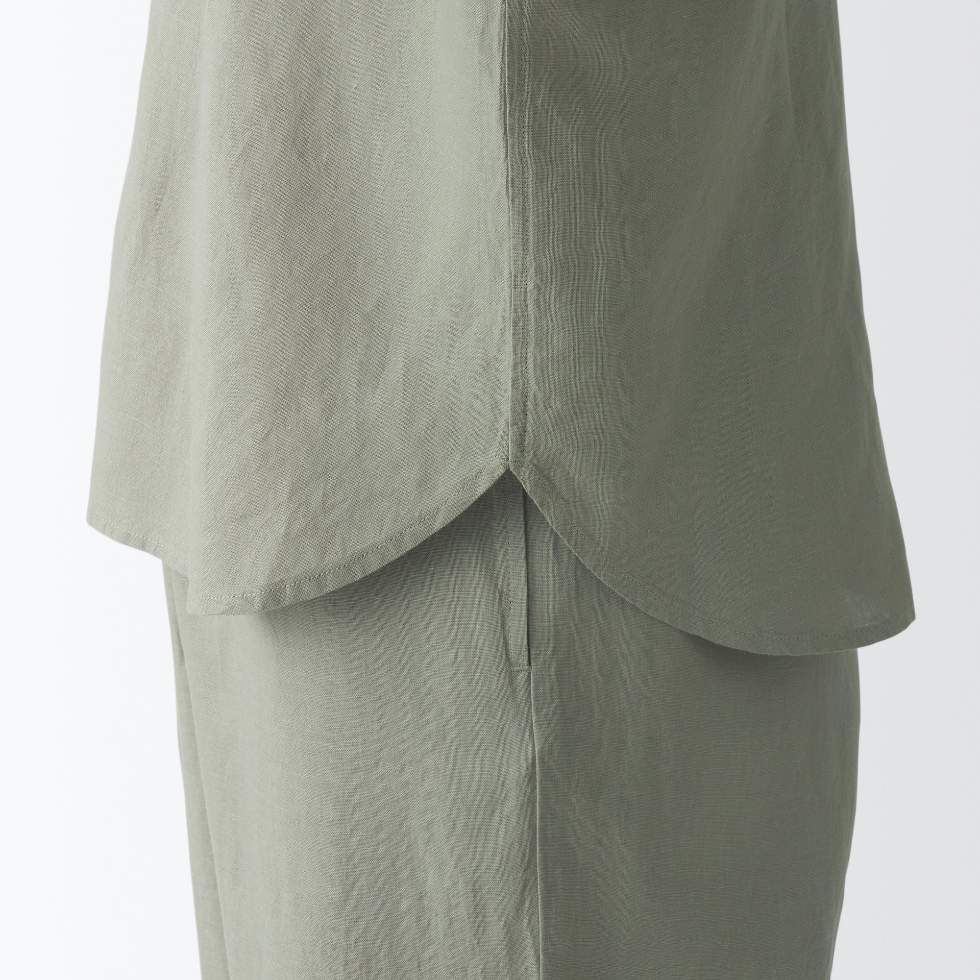 Women's Cool Touch Lyocell Linen Short Sleeve Pajamas - Image 28