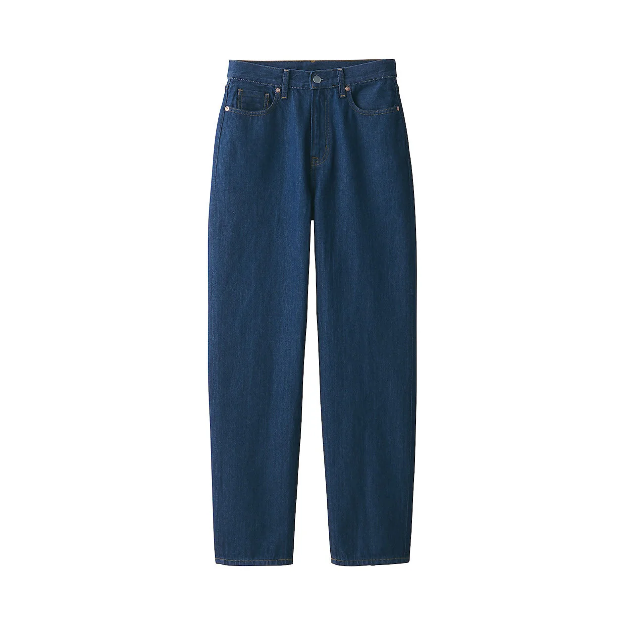 Women's Denim Regular Pants Blue - Image 2