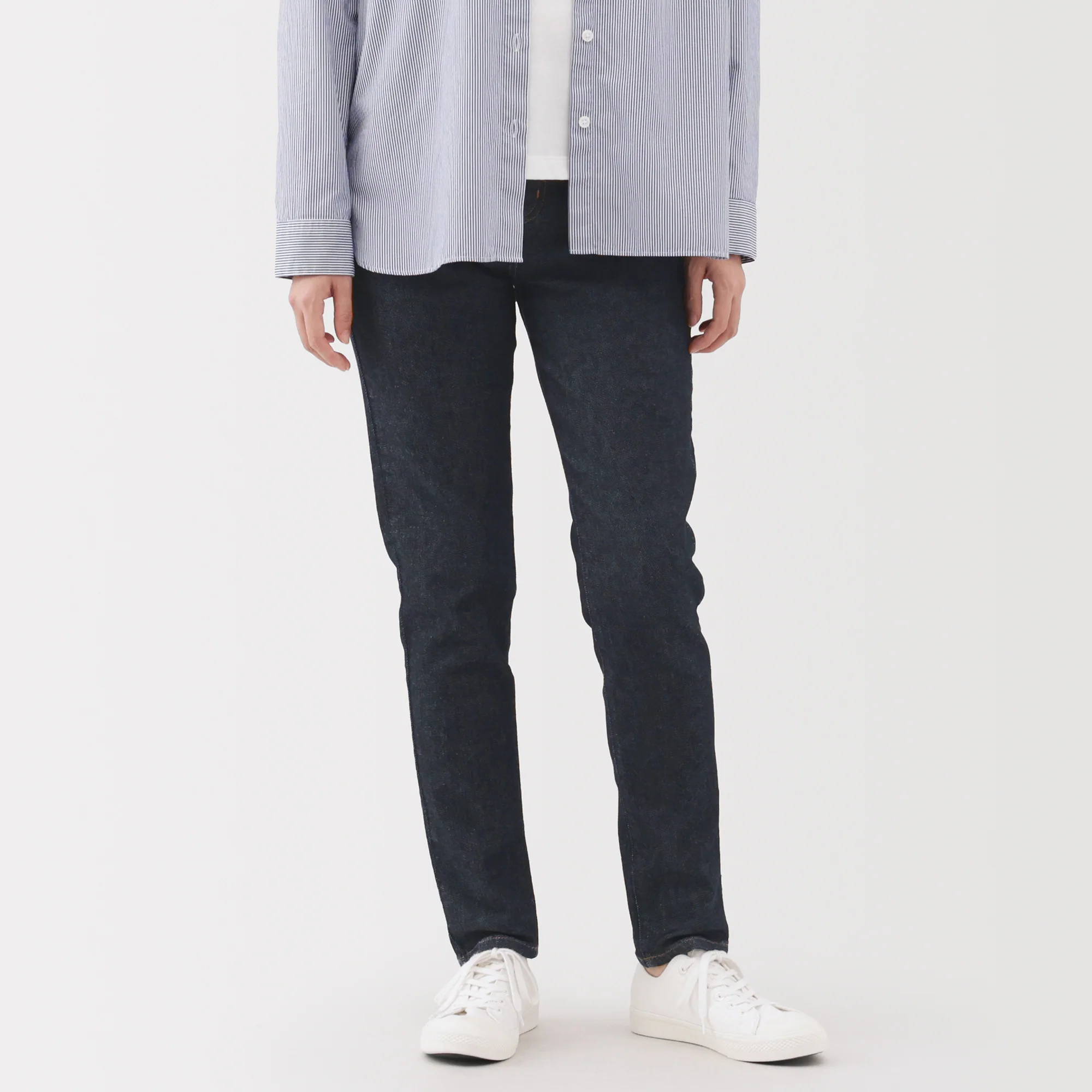Women's Denim Slim Straight Pants - Image 12