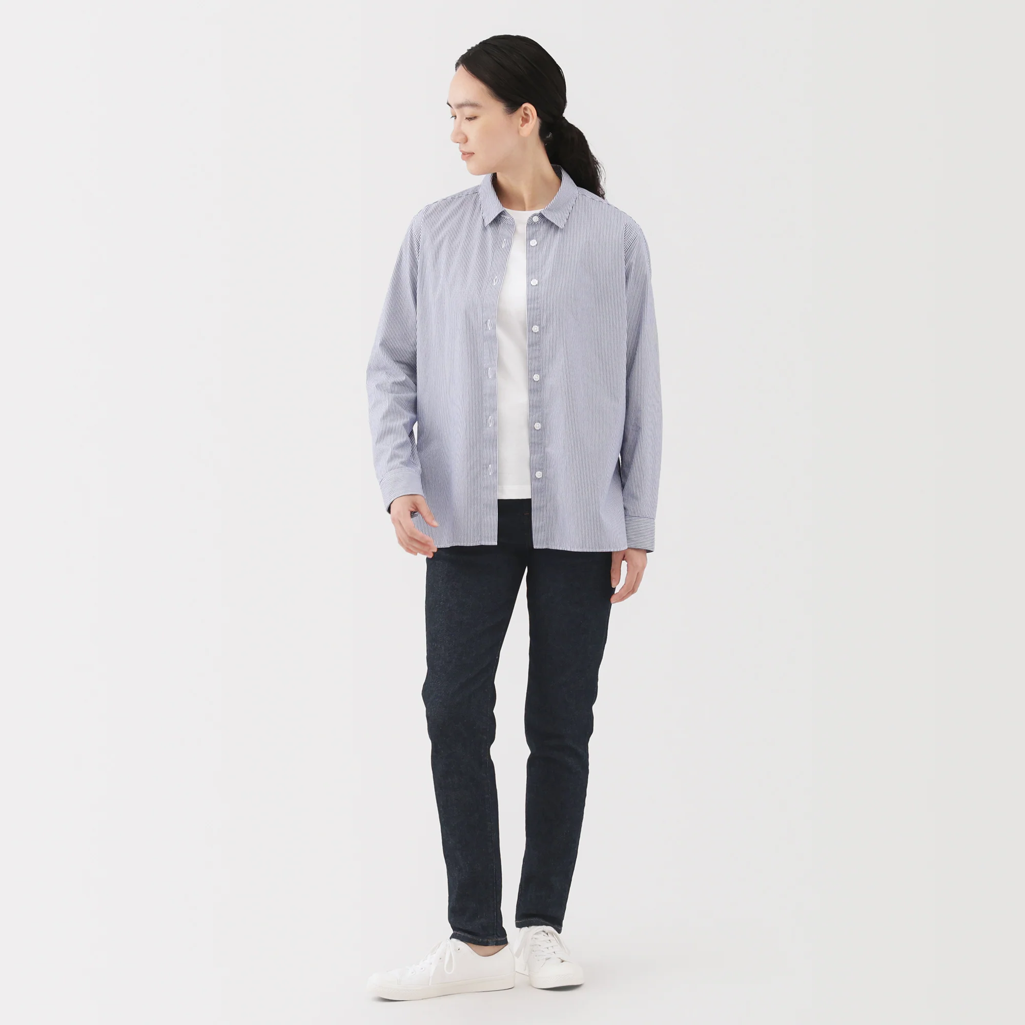 Women's Denim Slim Straight Pants - Image 13
