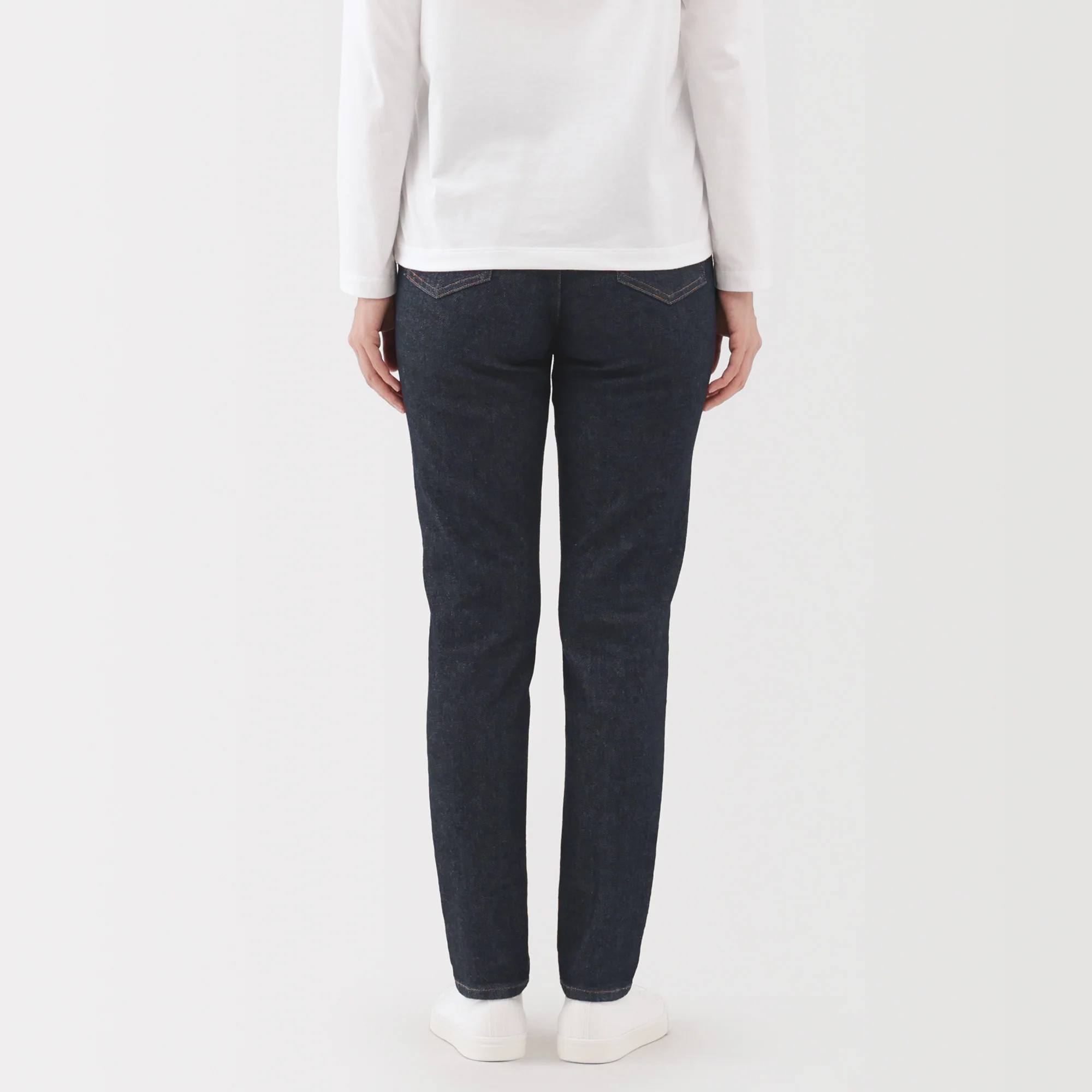 Women's Denim Slim Straight Pants - Image 15