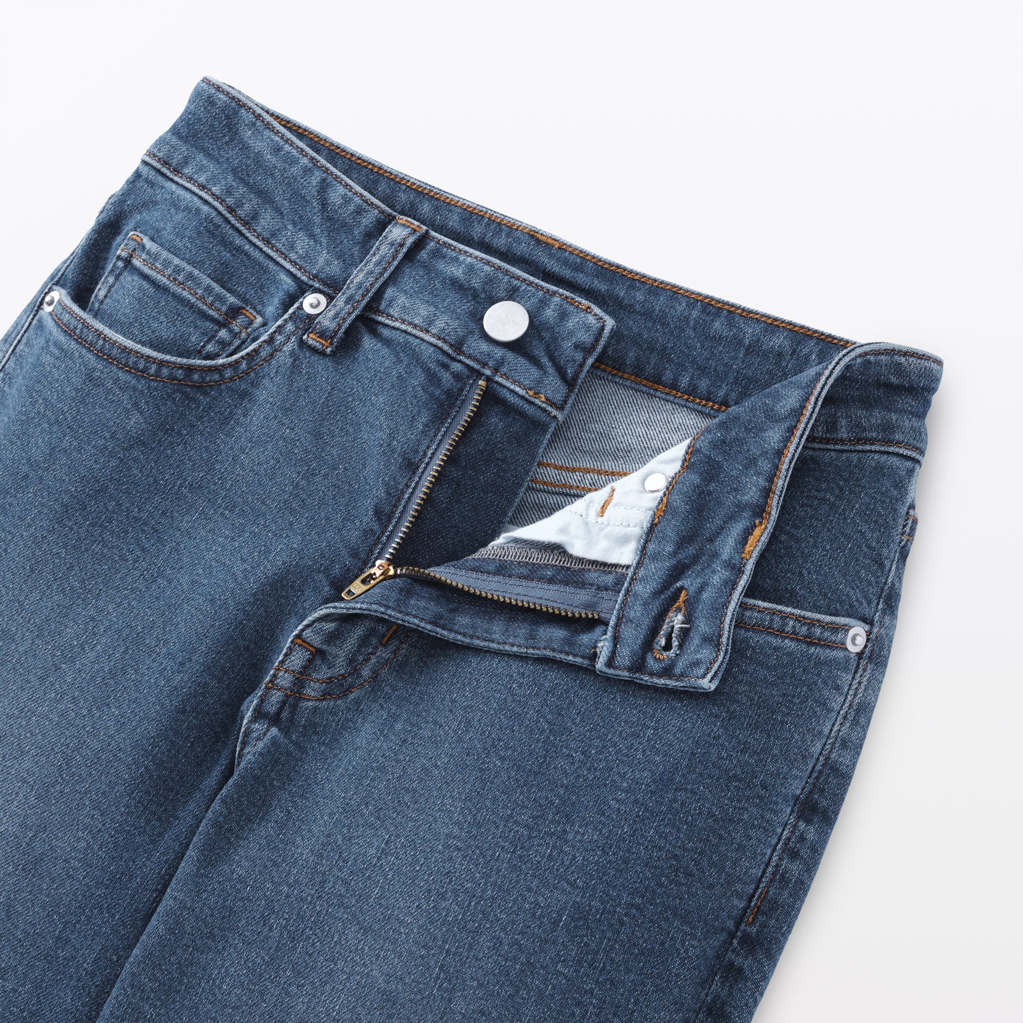 Women's Denim Slim Straight Pants - Image 9